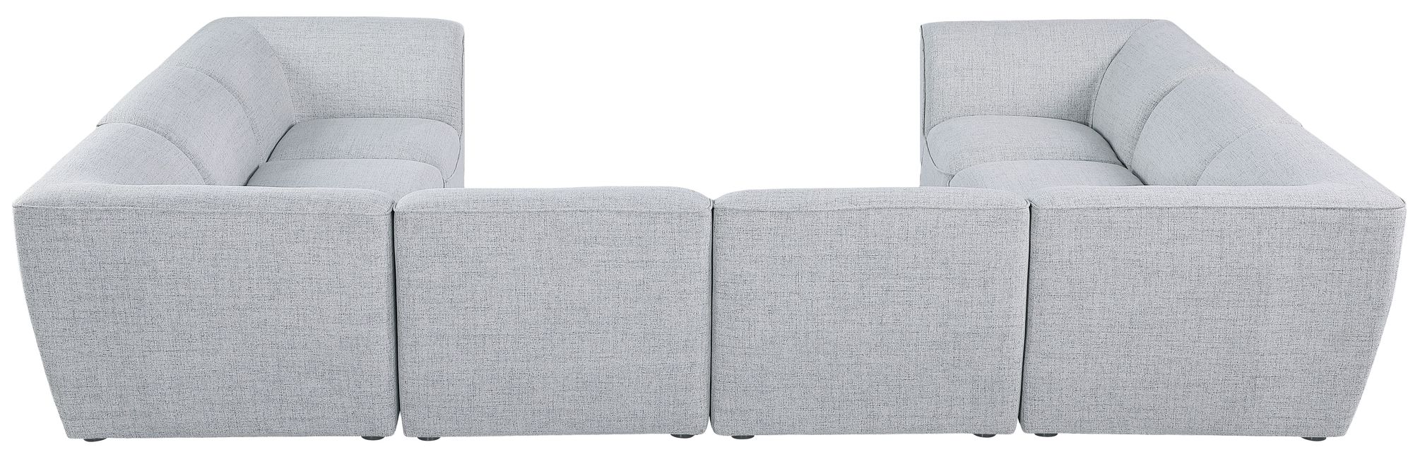 Miramar 142" 8-Piece Linen Modular Sectional