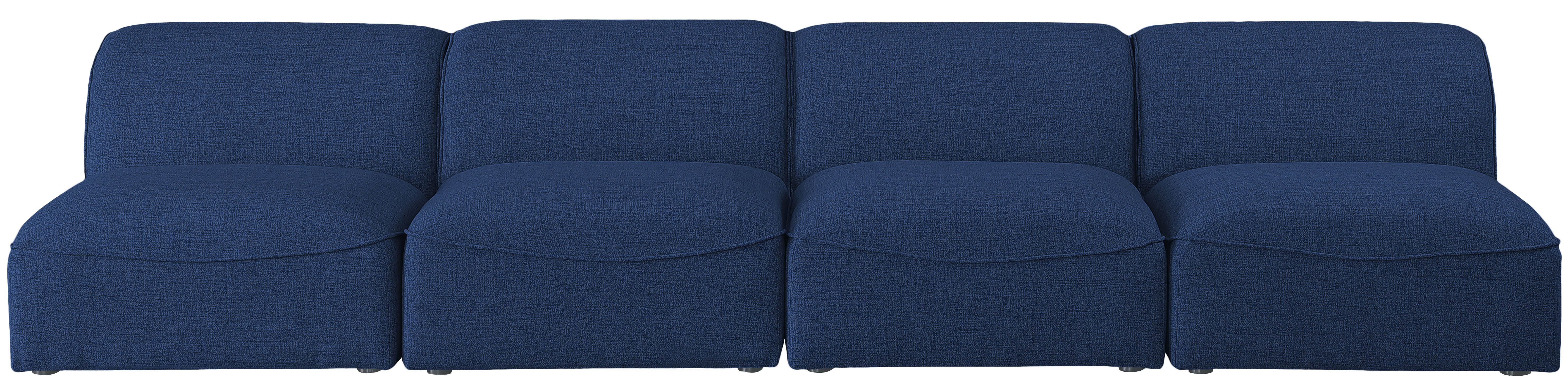 Miramar 132" Linen Modular Sofa