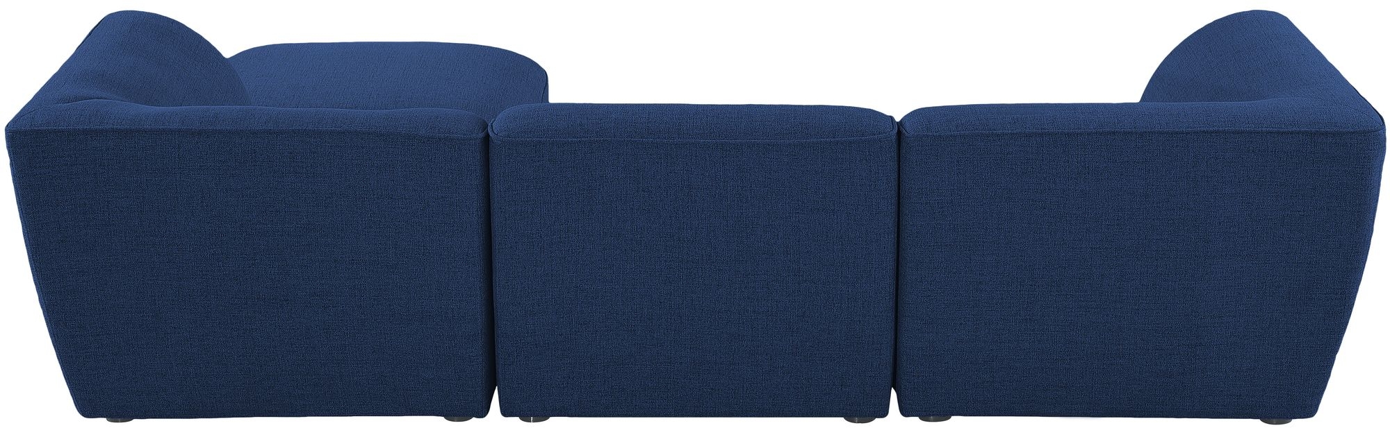 Miramar 109" 4-Piece Linen Fabric Modular Sectional Sofa