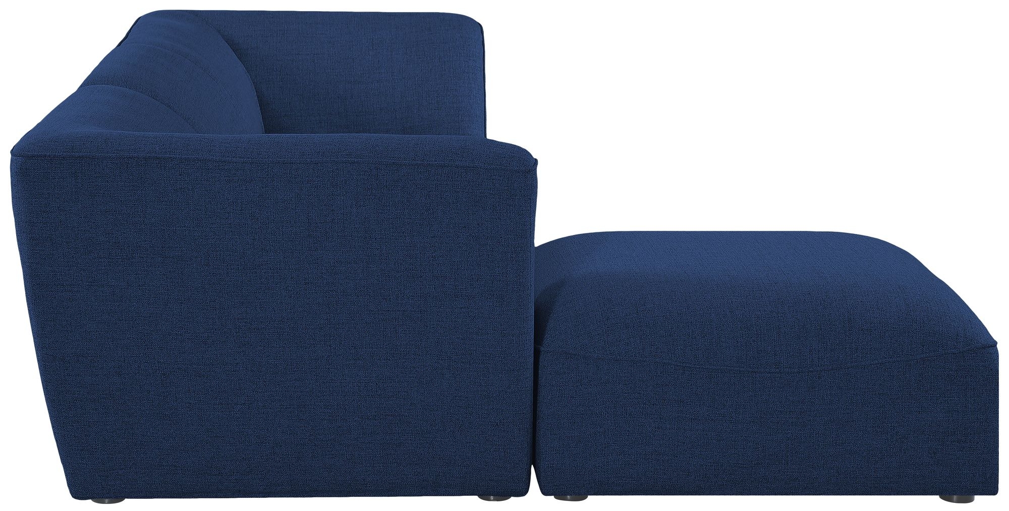 Miramar 109" 4-Piece Linen Fabric Modular Sectional Sofa