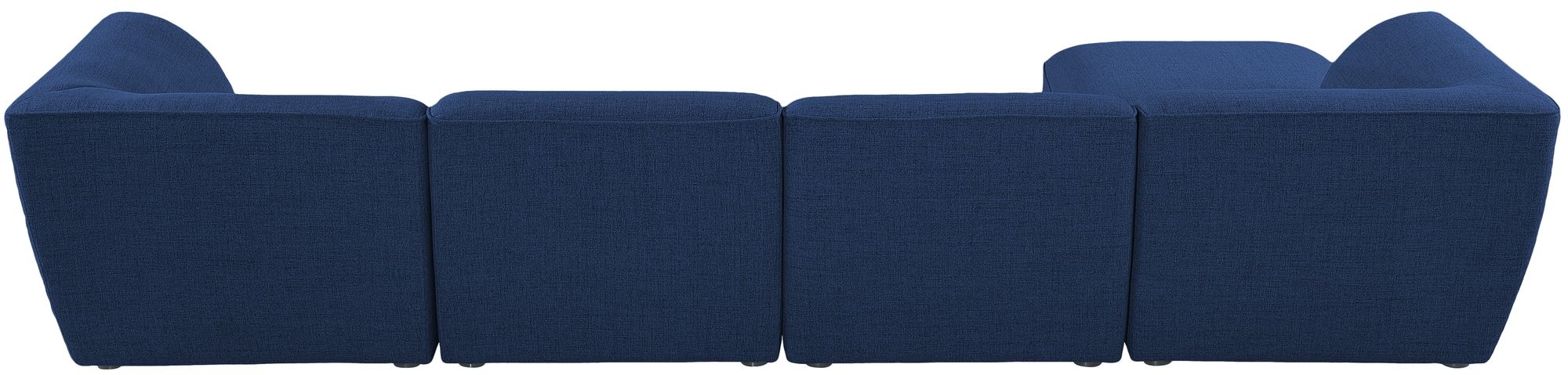 Miramar 142" 5-Piece Linen Fabric Modular Sectional Sofa