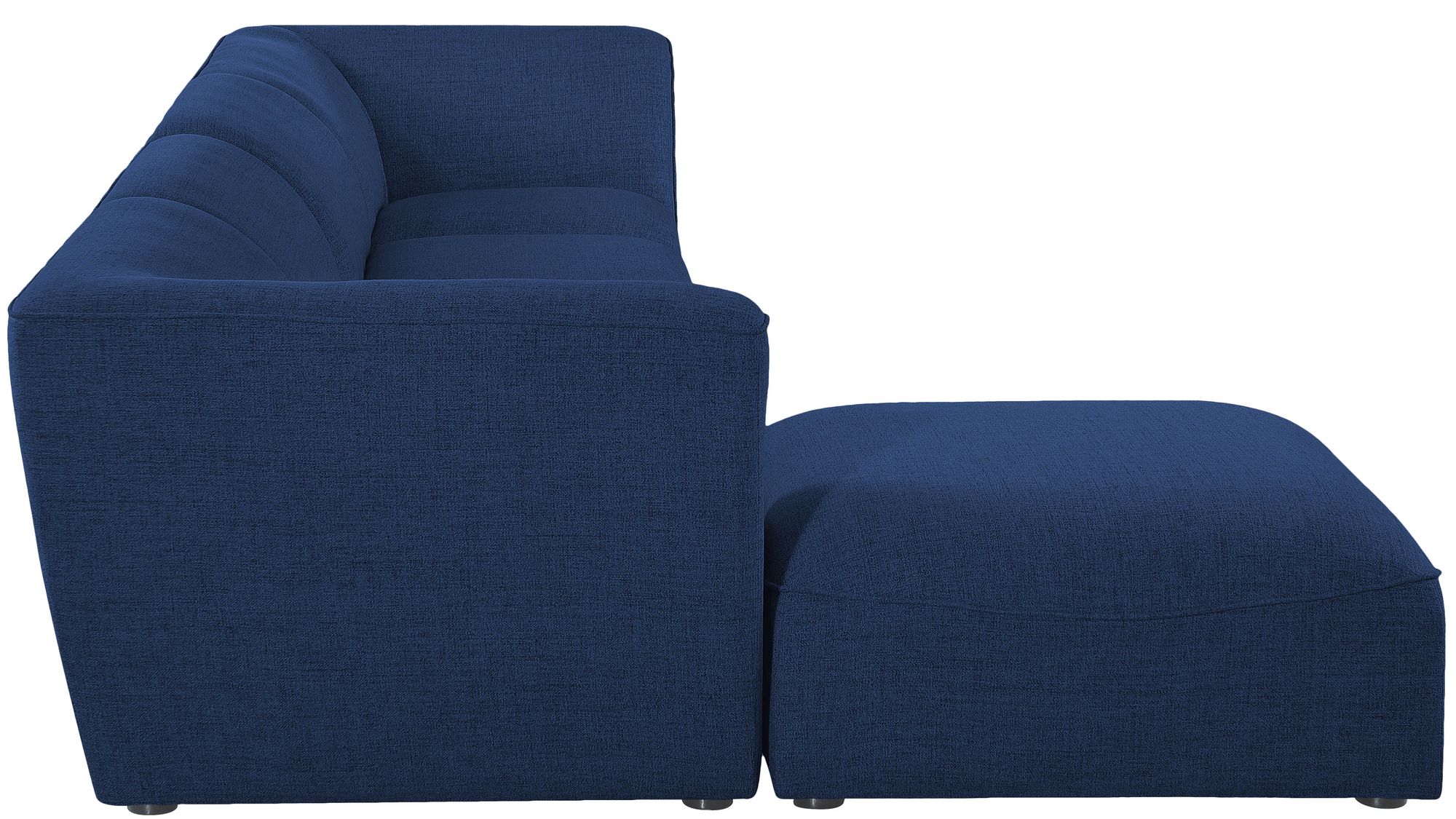 Miramar 142" 5-Piece Linen Modular Sectional