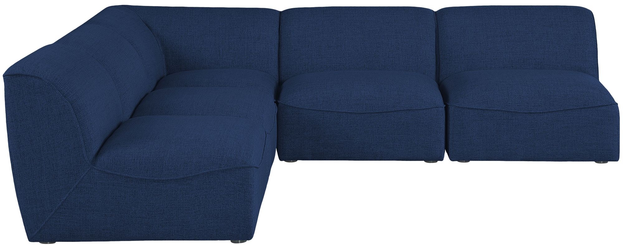 Miramar 104" 5-Piece Linen Fabric Modular Sectional Sofa