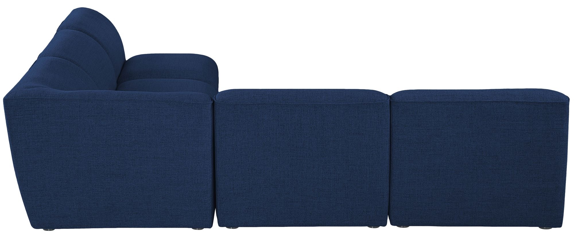 Miramar 104" 5-Piece Linen Fabric Modular Sectional Sofa