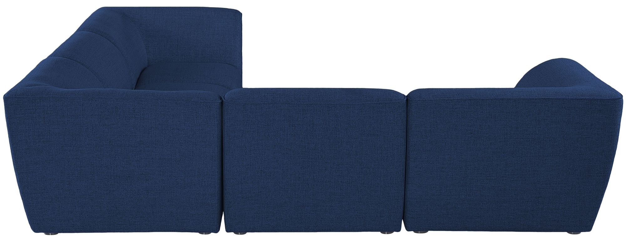 Miramar 109" 5-Piece Linen Fabric Modular Sectional Sofa