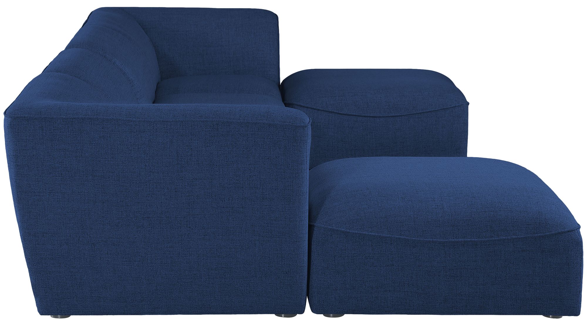 Miramar 142" 6-Piece Linen Modular U-Shape Sectional