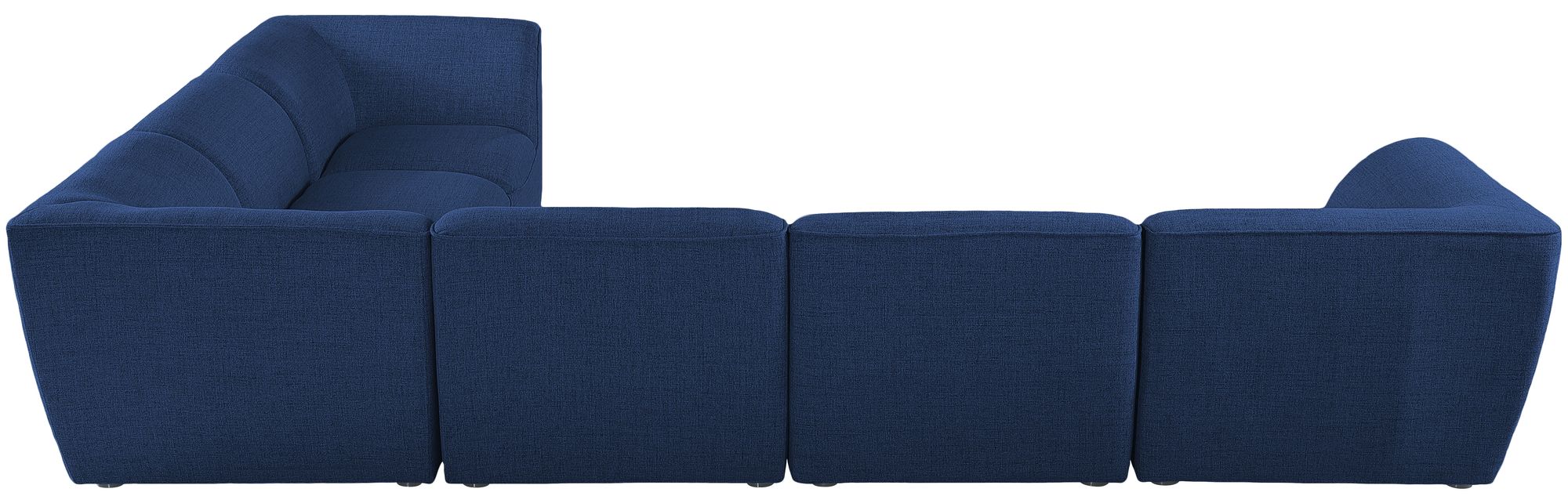 Miramar 142" 6-Piece Linen Modular Sectional