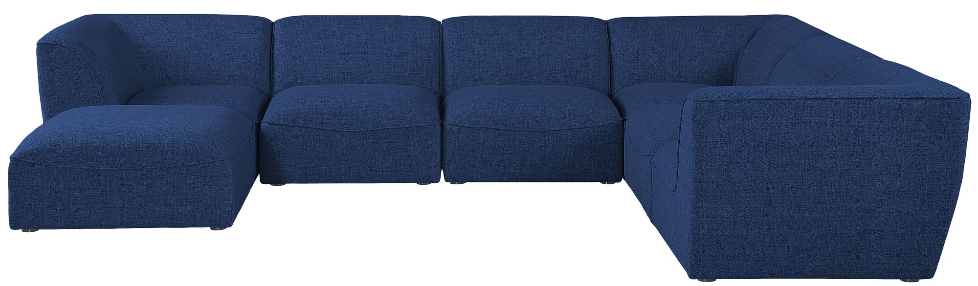 Miramar 142" 7-Piece Linen Modular Sectional