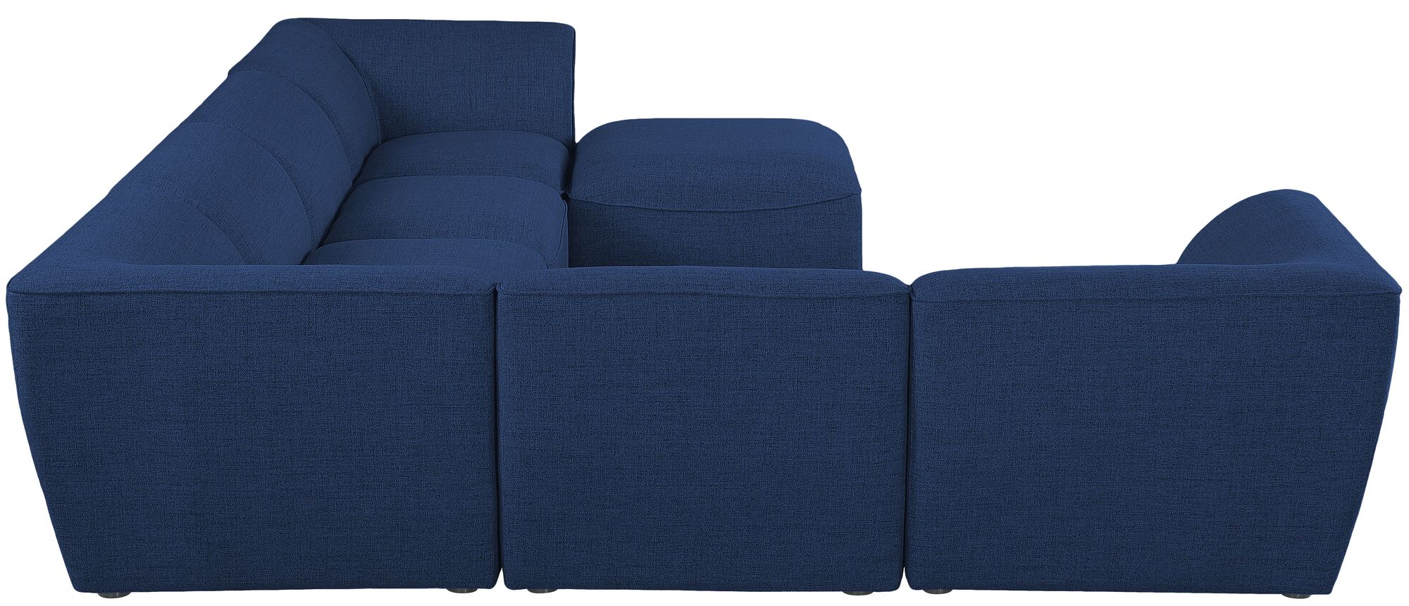 Miramar 142" 7-Piece Linen Modular Sectional