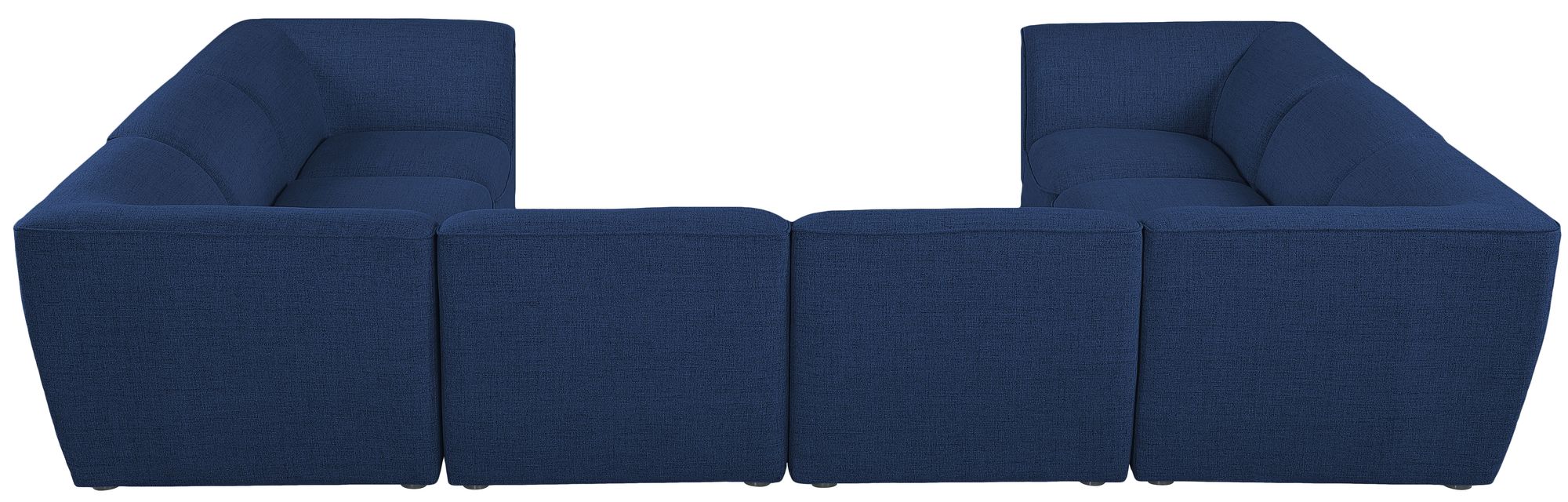 Miramar 142" 8-Piece Linen Modular Sectional