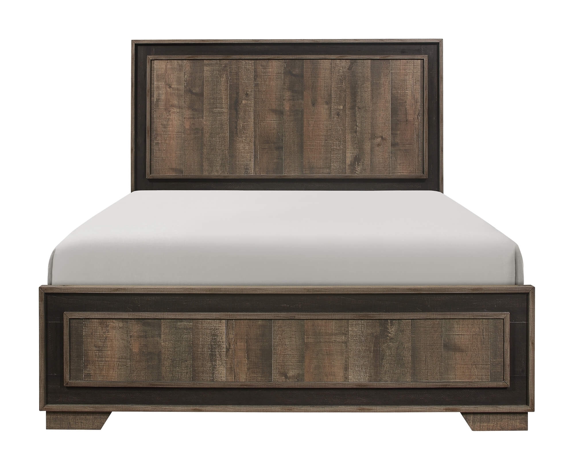 Ellendale Wood/Wood Veneer Bed, King Size