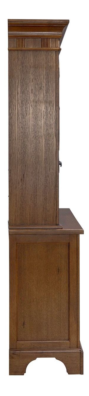 Treasures Large Extendable Dining Set - Rustic Oak