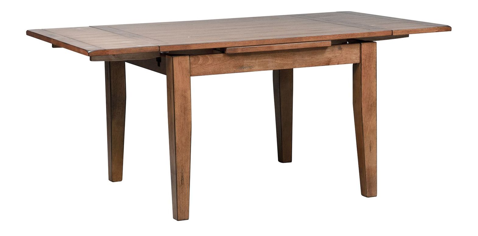 Treasures Rectangular Extendable Dining Set - Rustic Oak