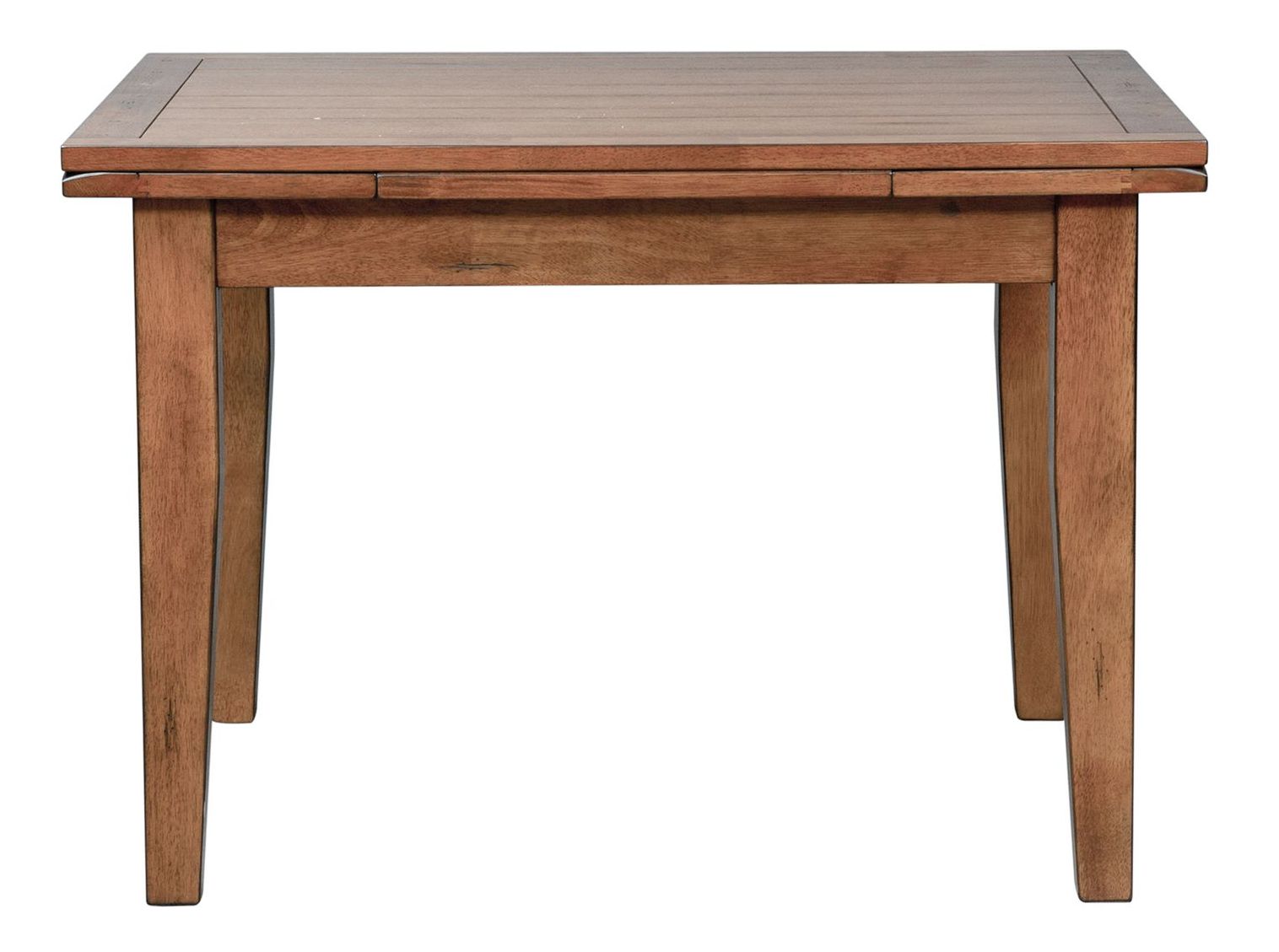 Treasures Rectangular Wood Extendable Dining Table