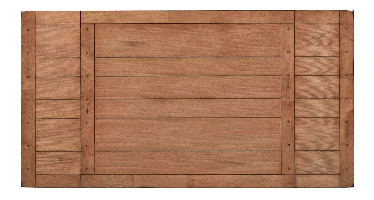 Treasures Rectangular Extendable Dining Set - Rustic Oak
