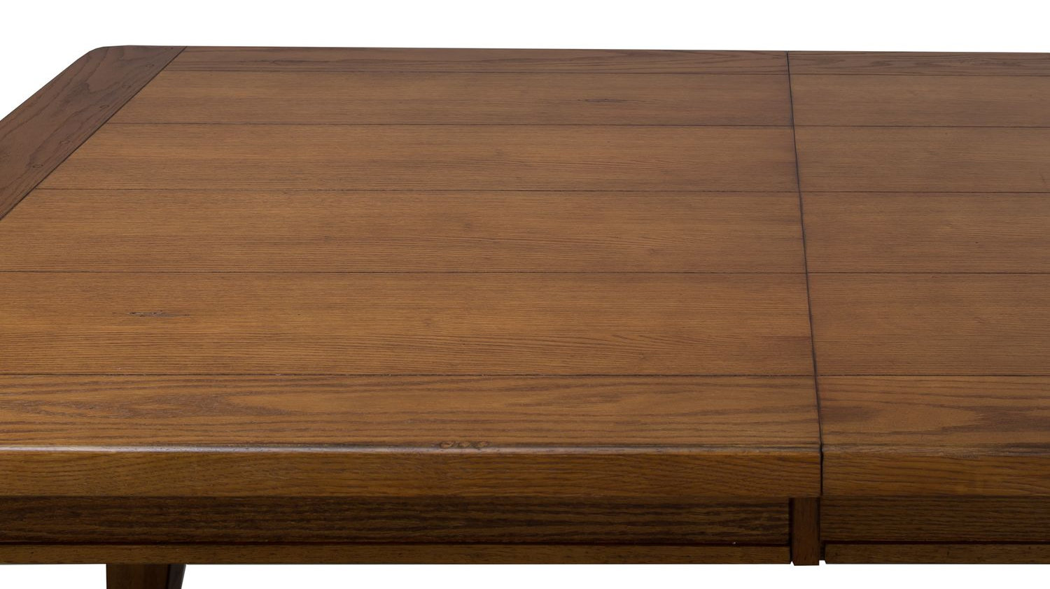 Treasures Rectangular Wood Extendable Large Dining Table
