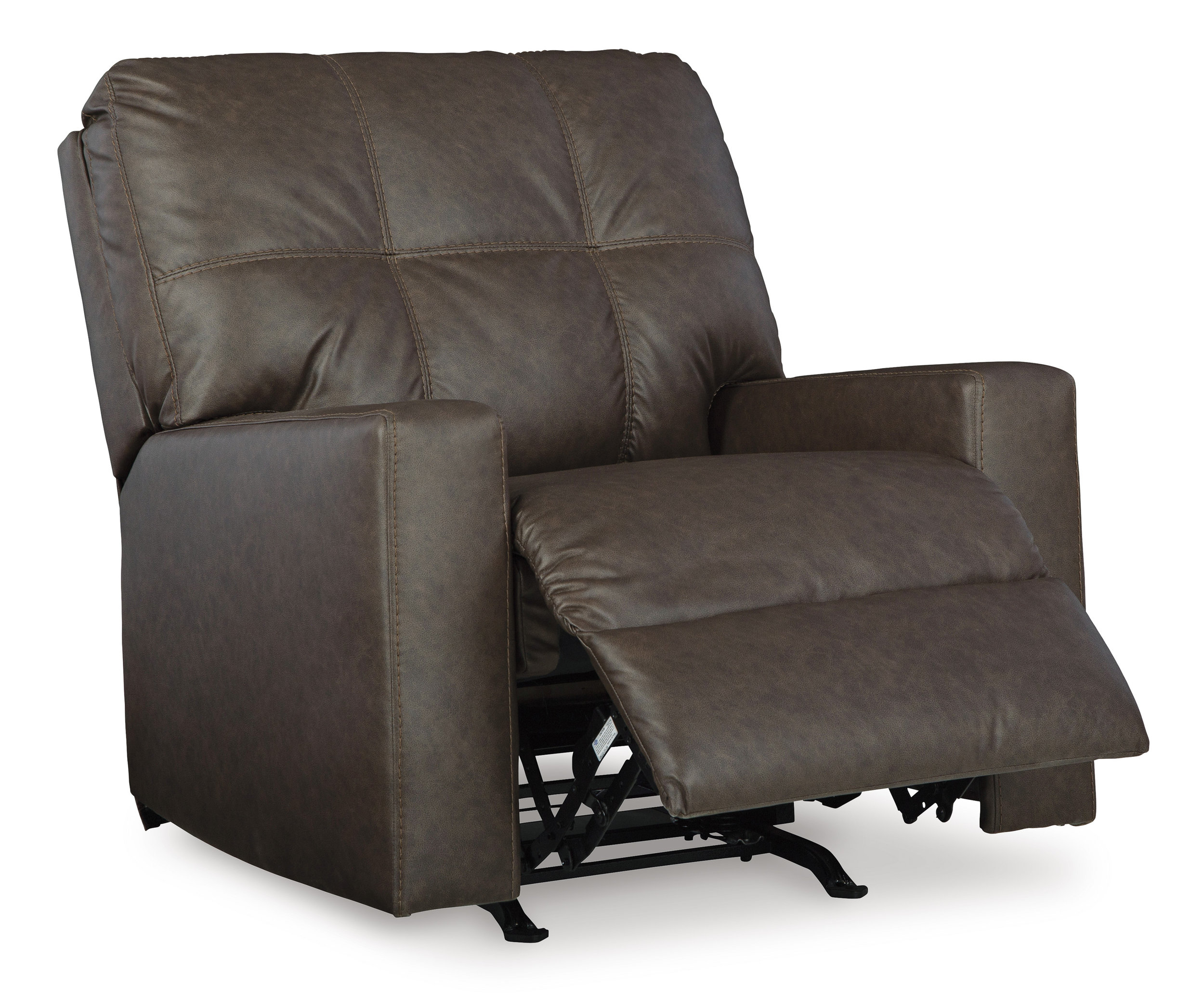 Barlin Mills Faux Leather Rocker Recliner