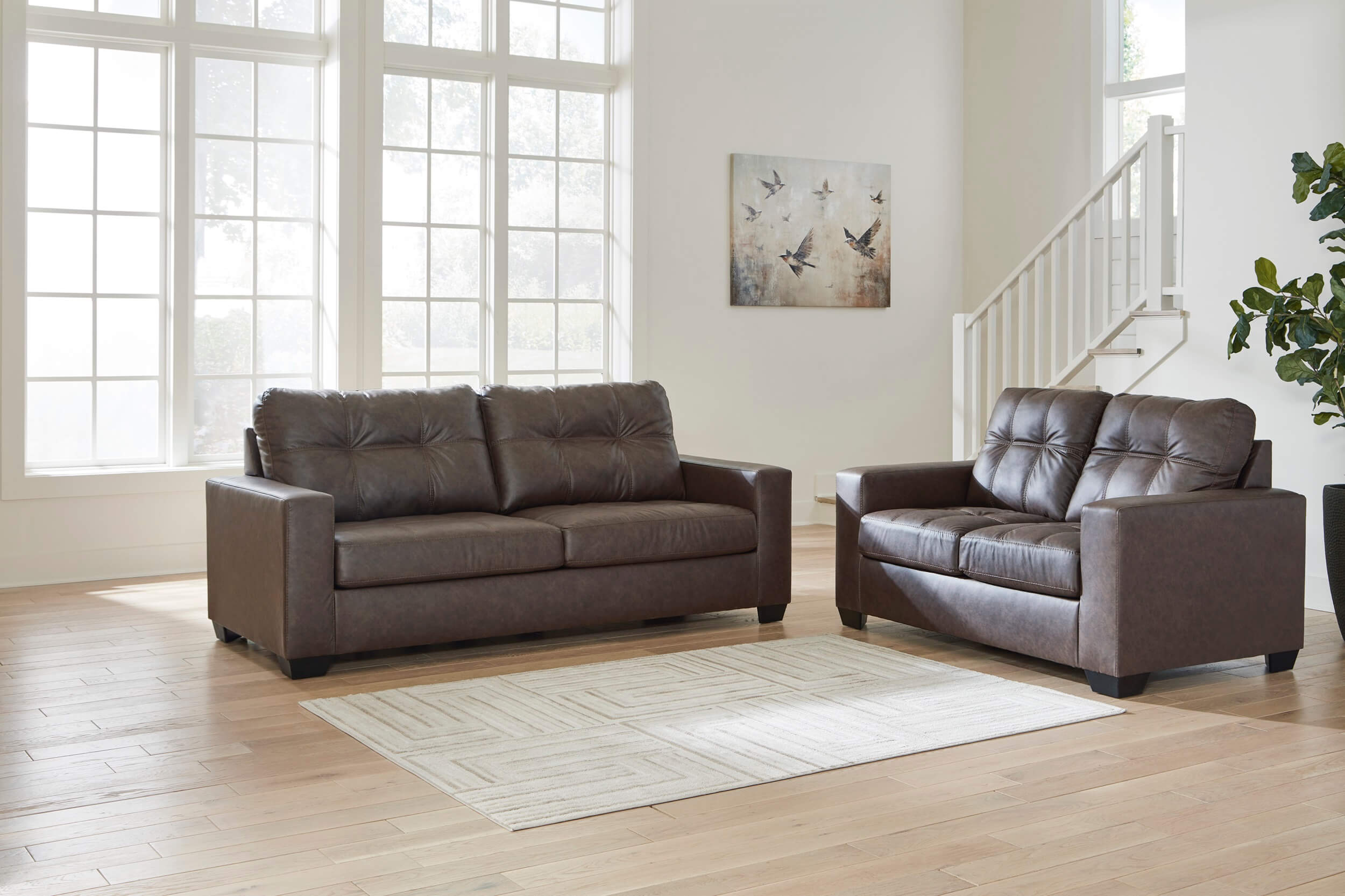 SM Barlin Mills PU Sofa