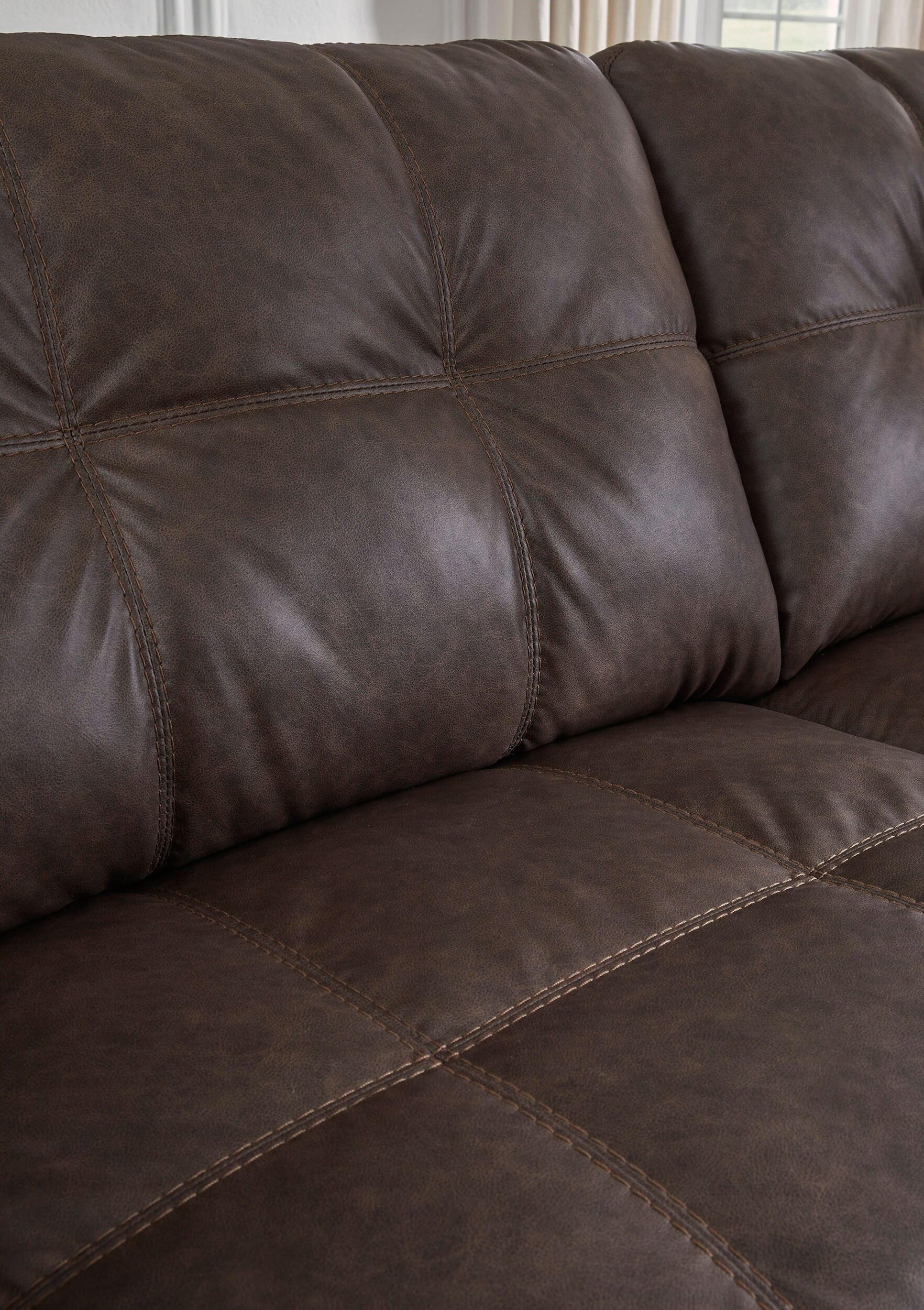 SM Barlin Mills PU Loveseat