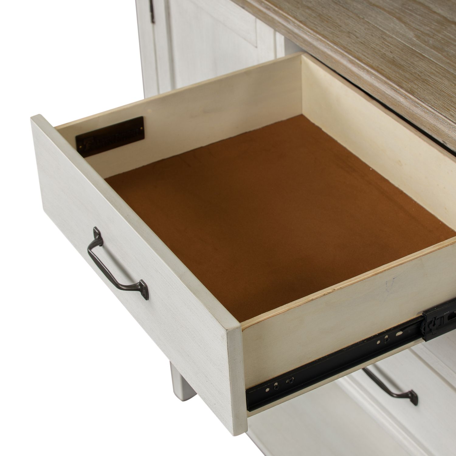 Summerville Wood Server w/3 Drawers & 3 Doors