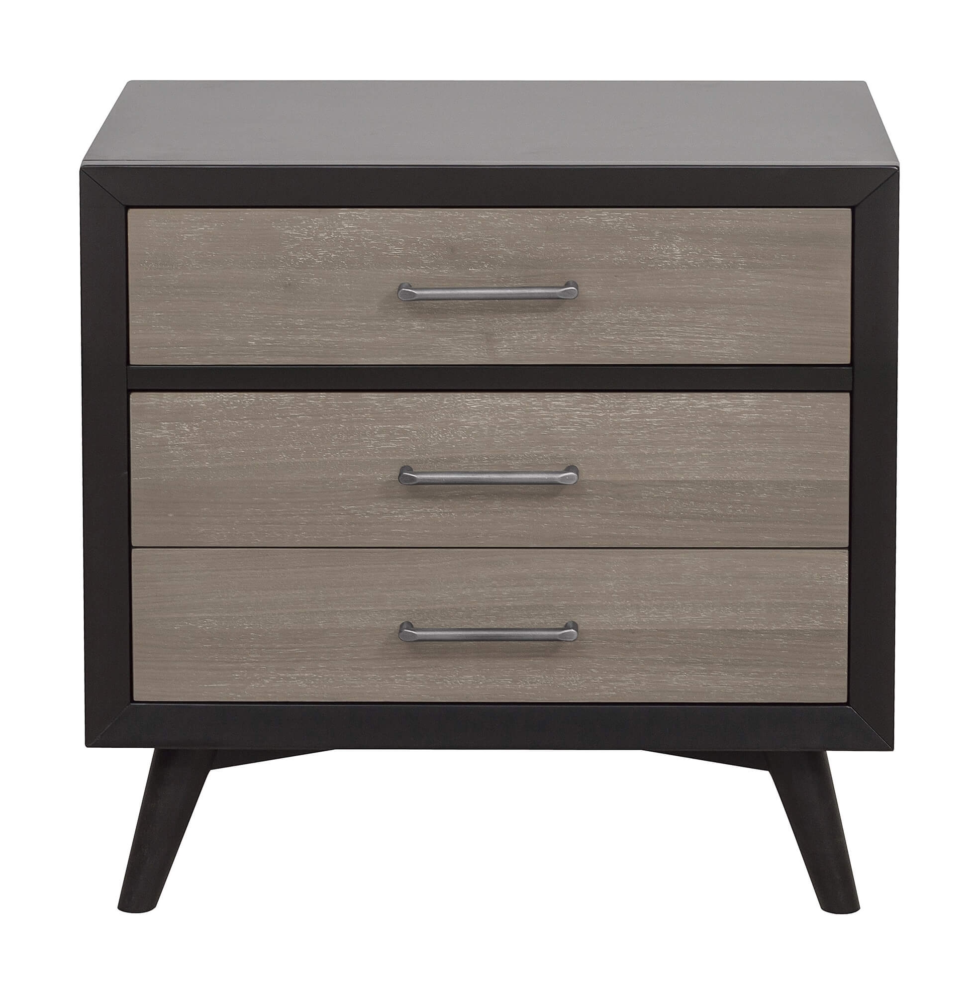 Raku Wood/Wood Veneer Veneer Storage Platform Bedroom Set