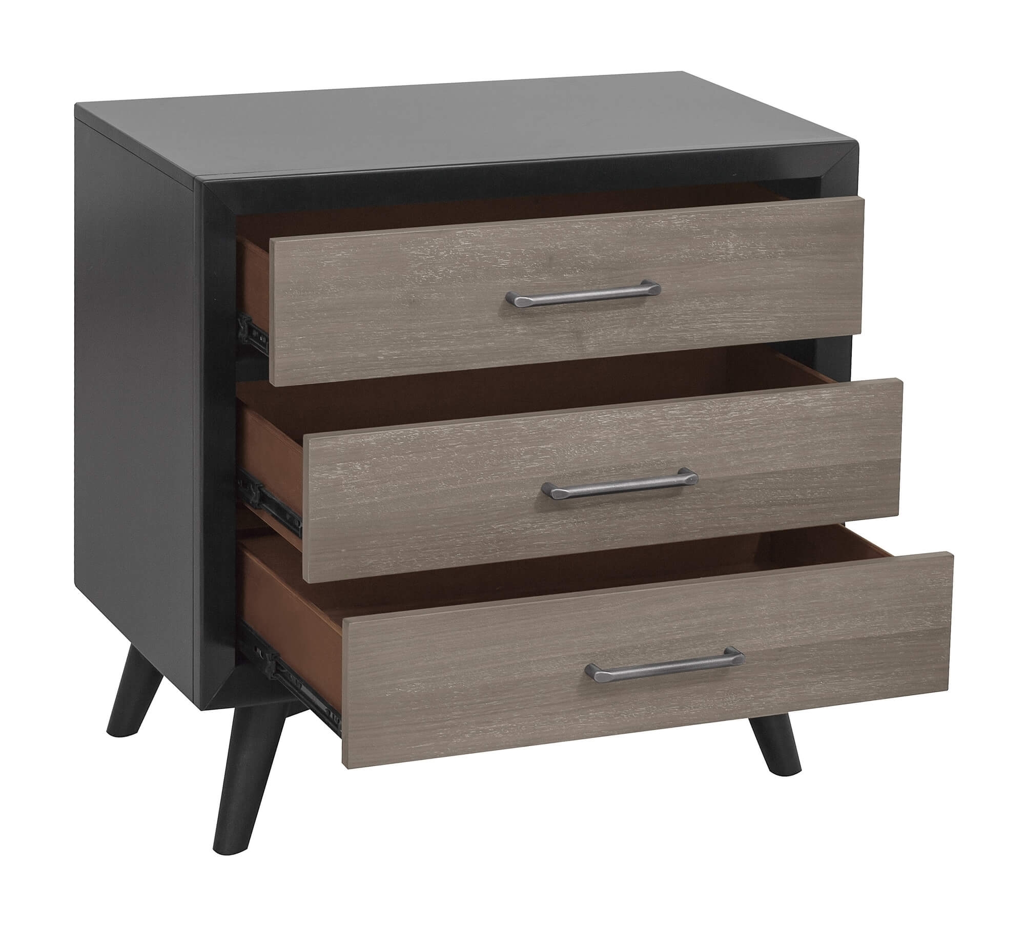 Raku Wood/Wood Veneer Nightstand