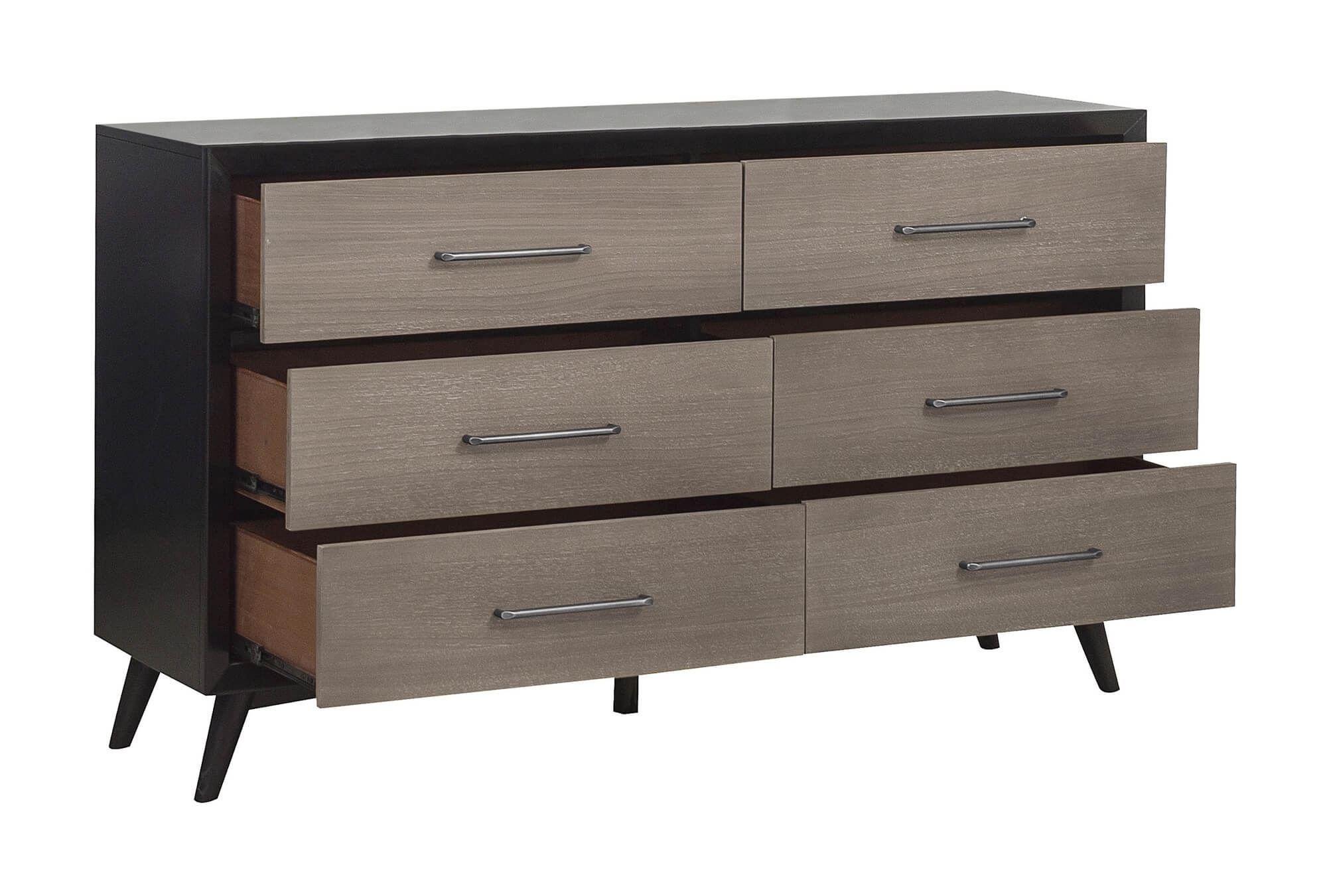 Raku Wood/Wood Veneer Dresser