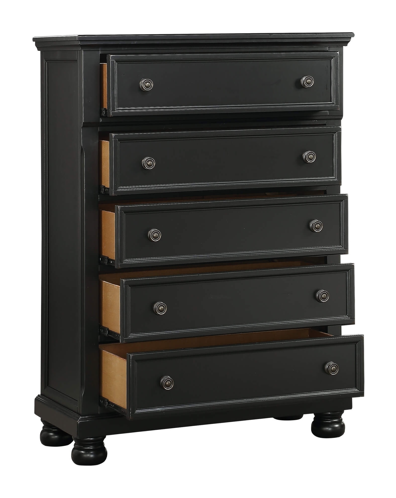 Laurelin Wood Seigh Platform Bedroom Set