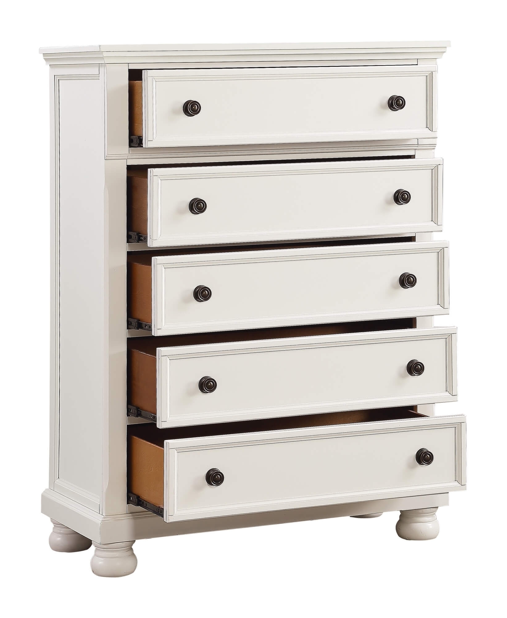 Laurelin Wood Seigh Platform Bedroom Set
