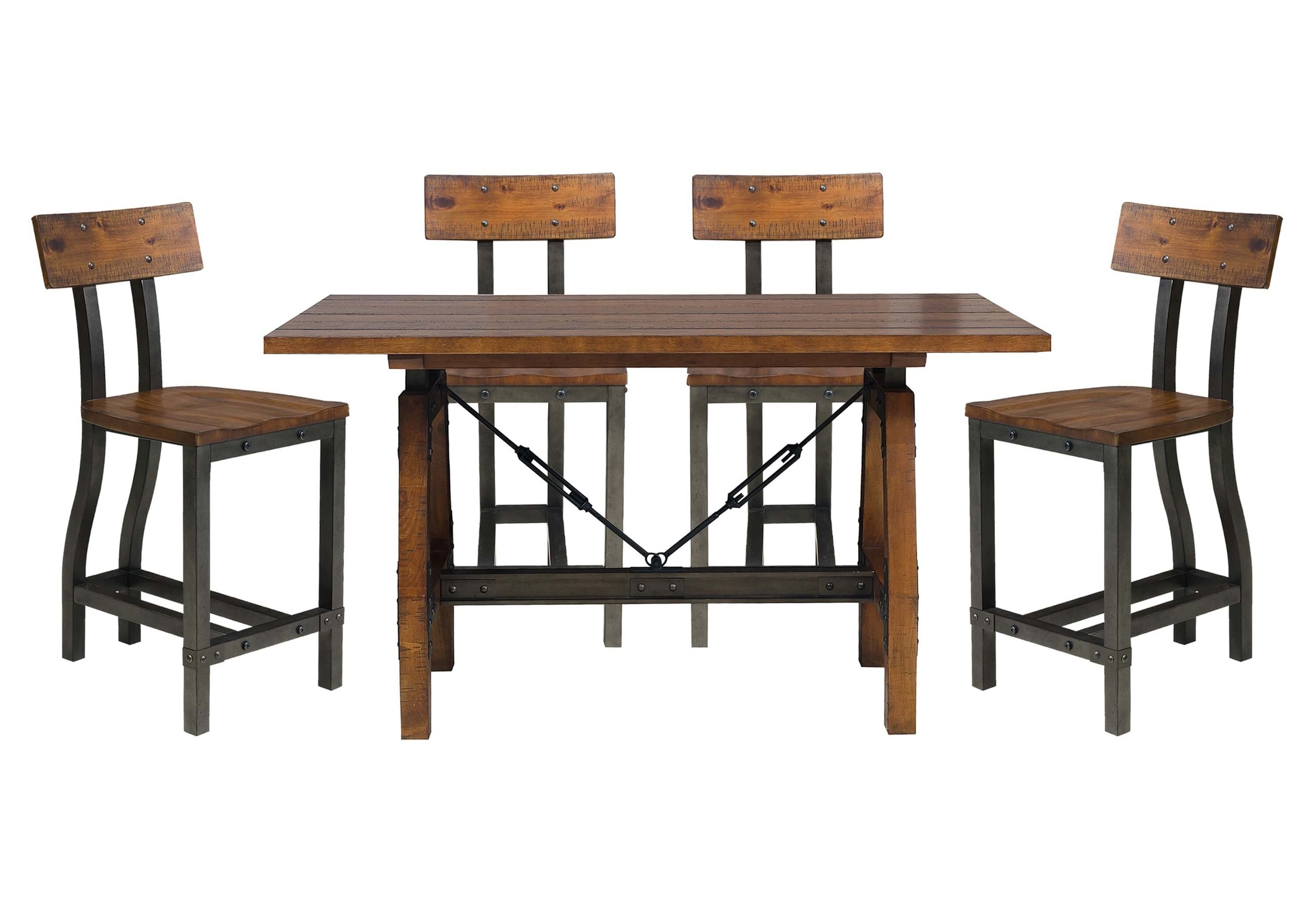 Holverson Industrial Counter Dining Room Set