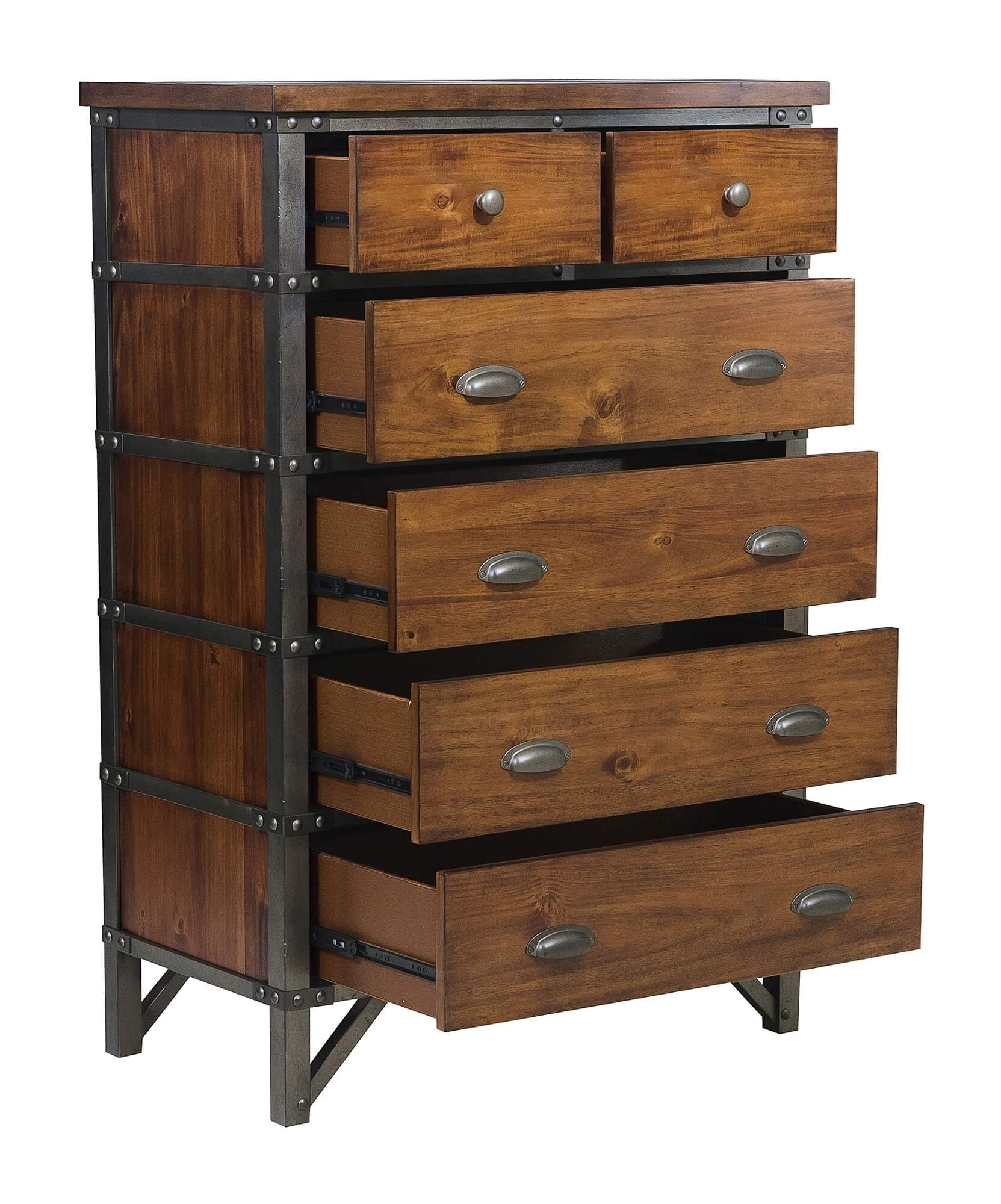 Holverson Wood/Wood Veneer Chest