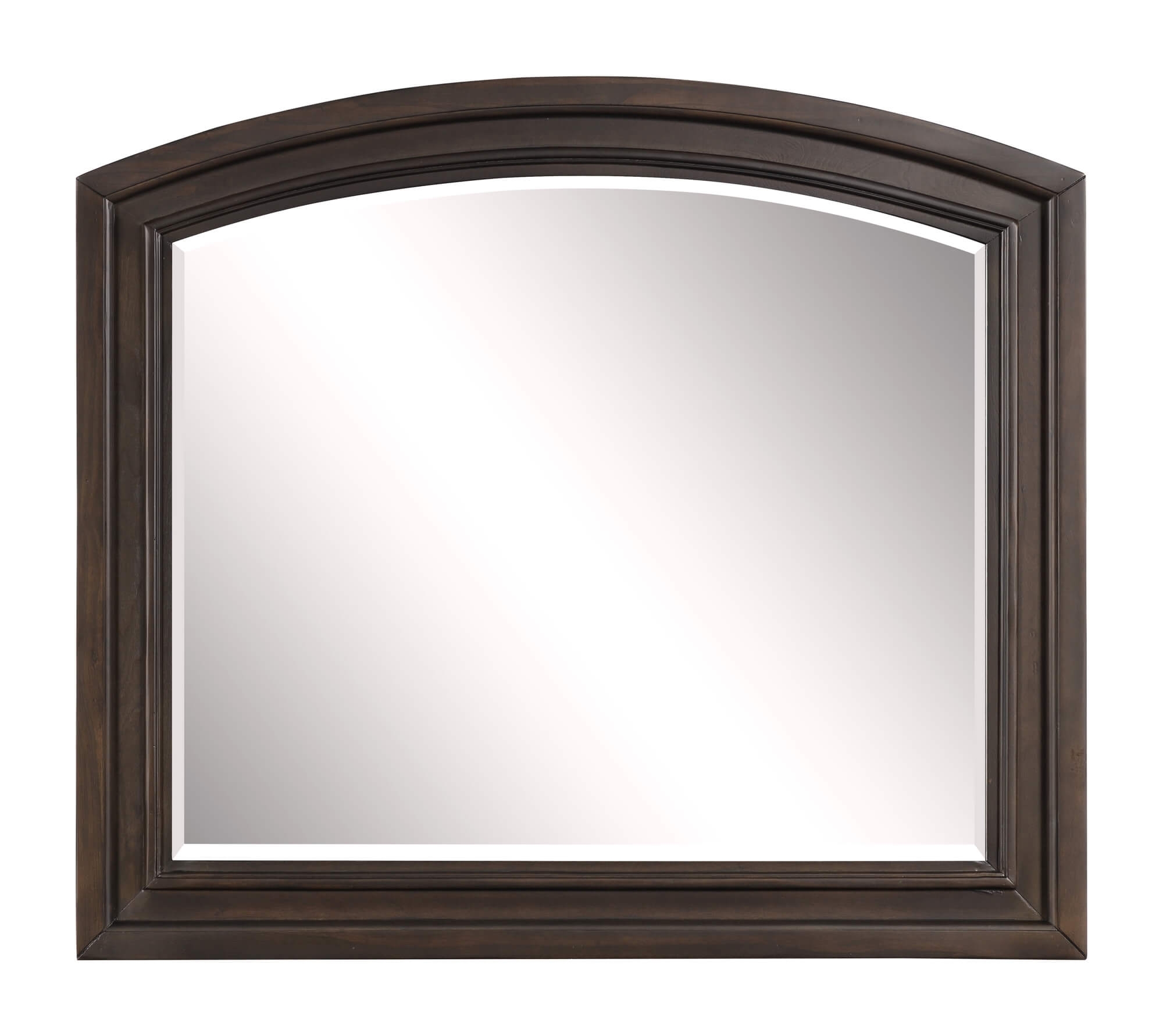 Wooden Mirror with Raised Edges