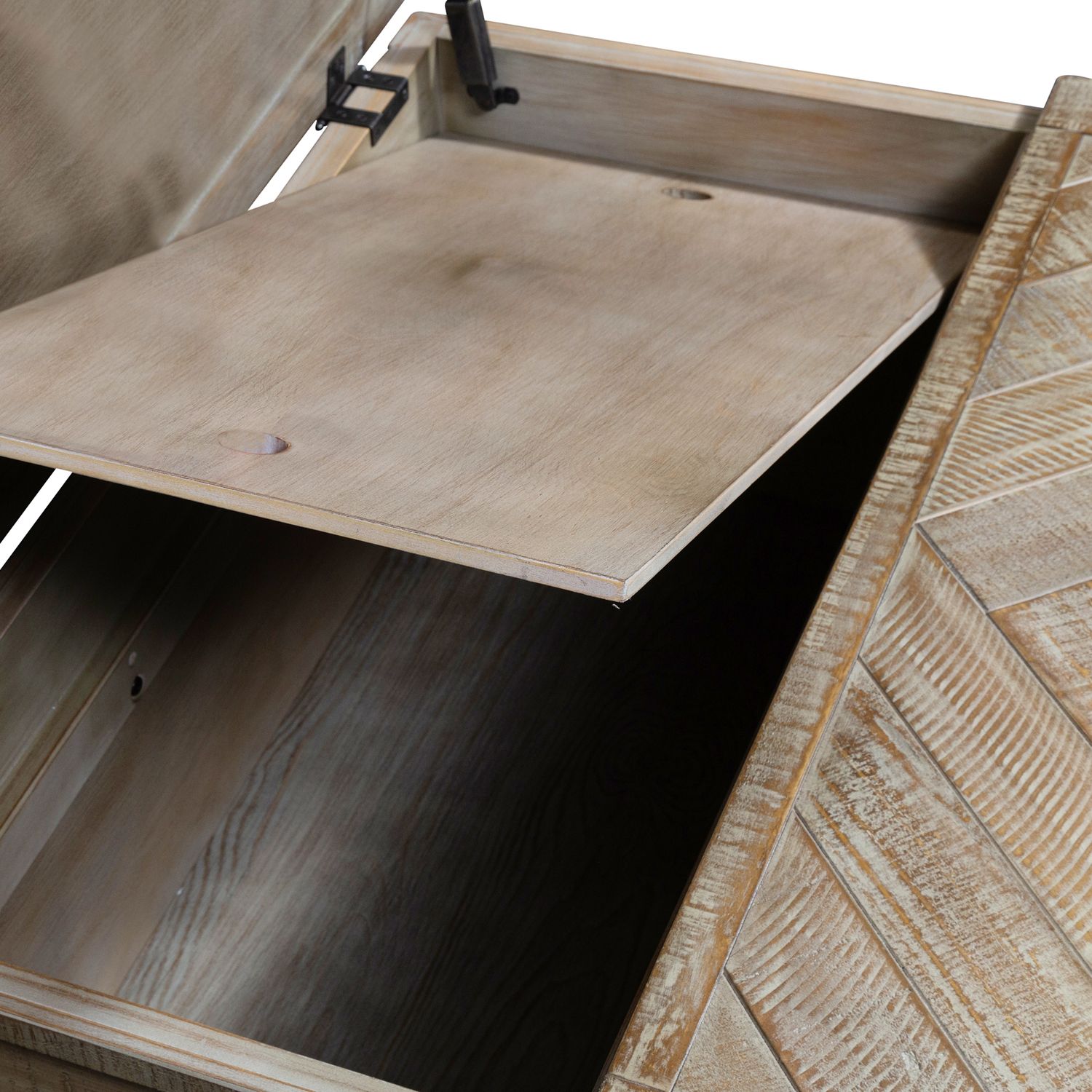 Parkland Falls Square Wood Lift Top Cocktail Table