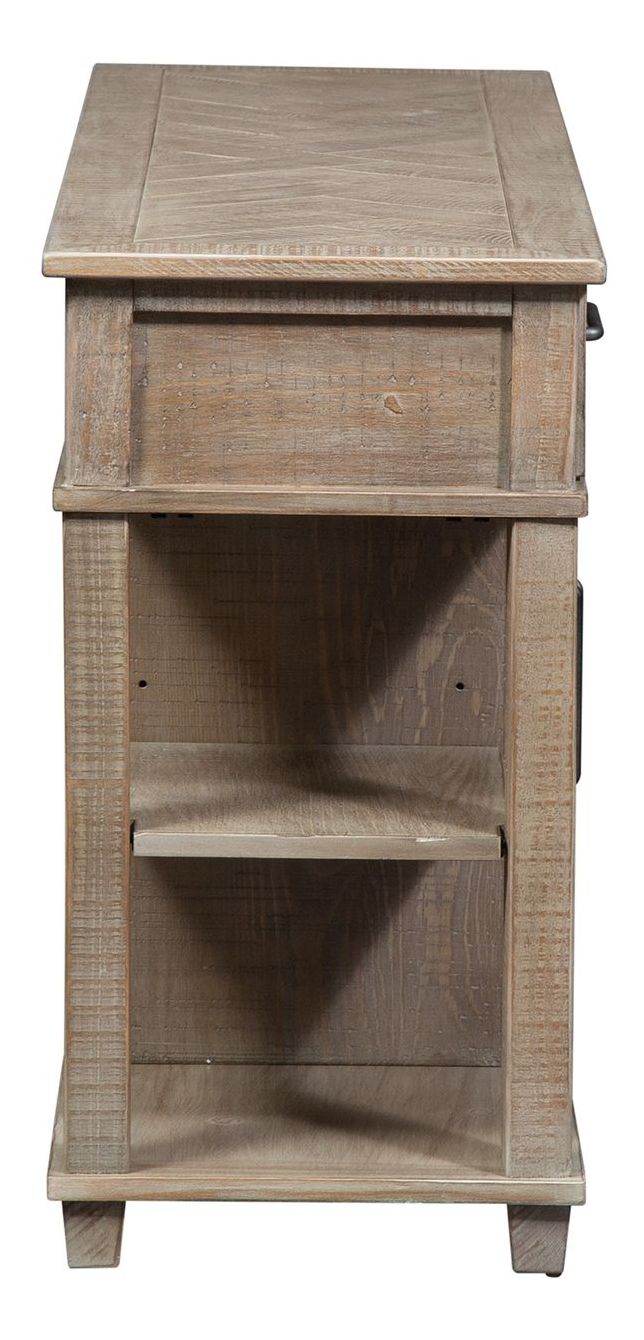 Parkland Falls Lift Top Cocktail Table Set - Weathered Taupe