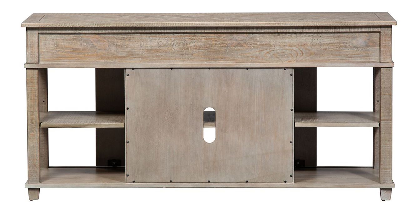 Parkland Falls Wood Sofa Table w/2 Drawers & 2 Doors