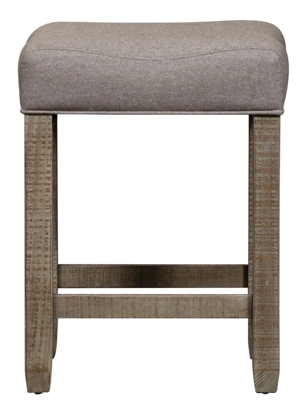 Parkland Falls Linen/Wood Console Stool