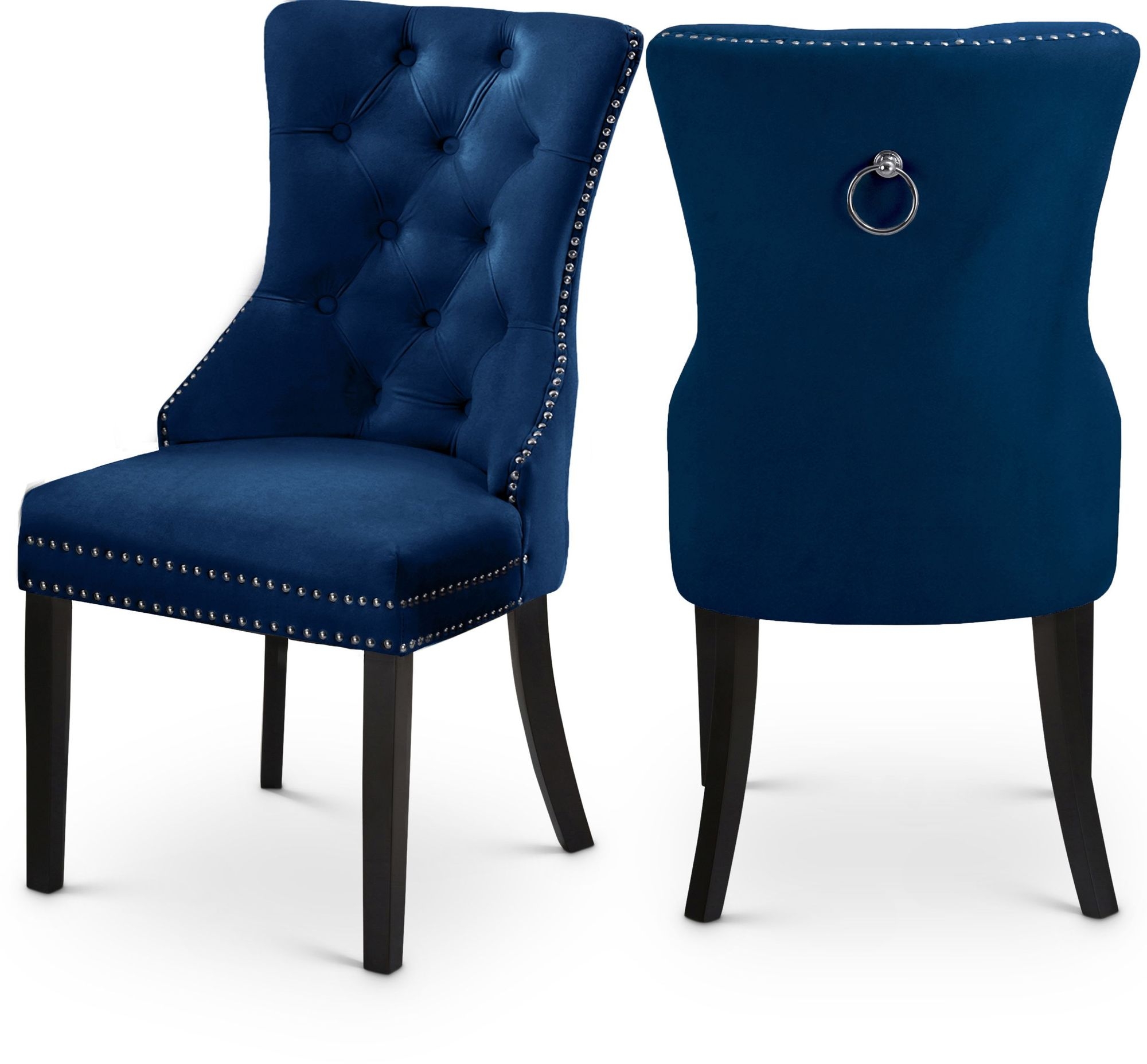 Nikki Velvet Dining Chair