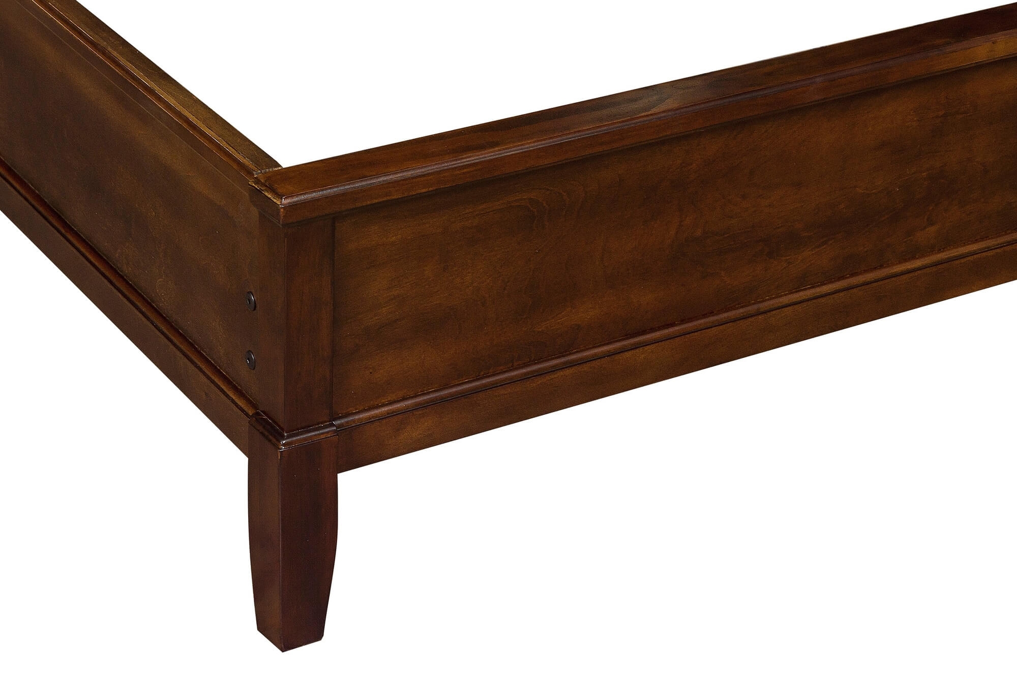 Cotterill Leatherette/Wood/Wood Veneer Tufted Bed, King Size