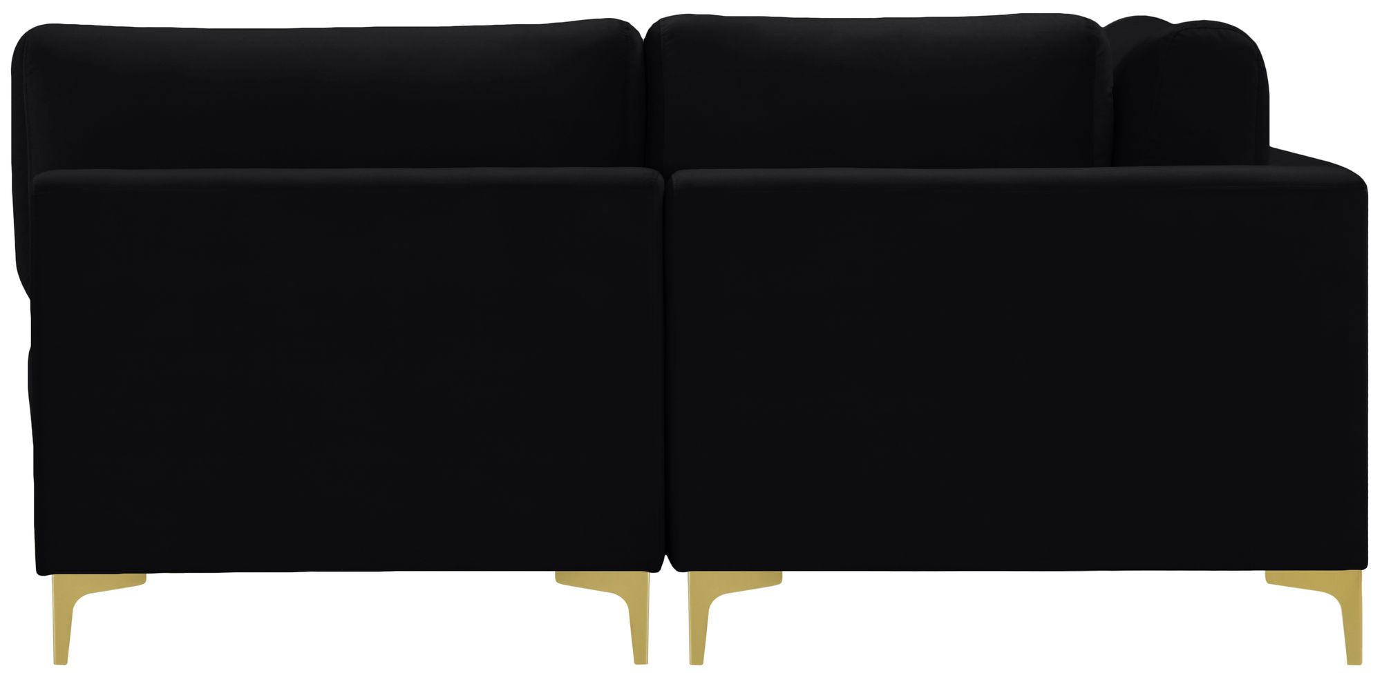 Julia 142" 5-Piece Velvet Modular Sectional