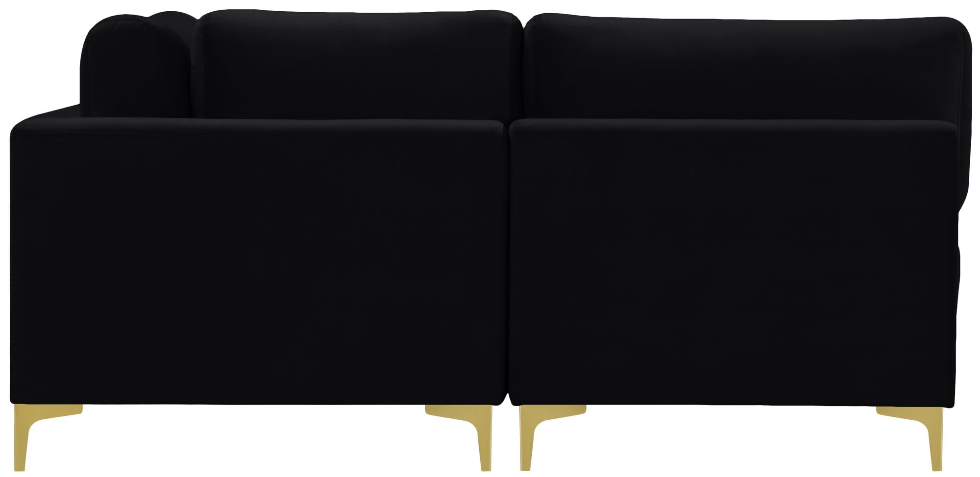 Julia 142" 6-Piece Velvet Modular U-Shape Sectional