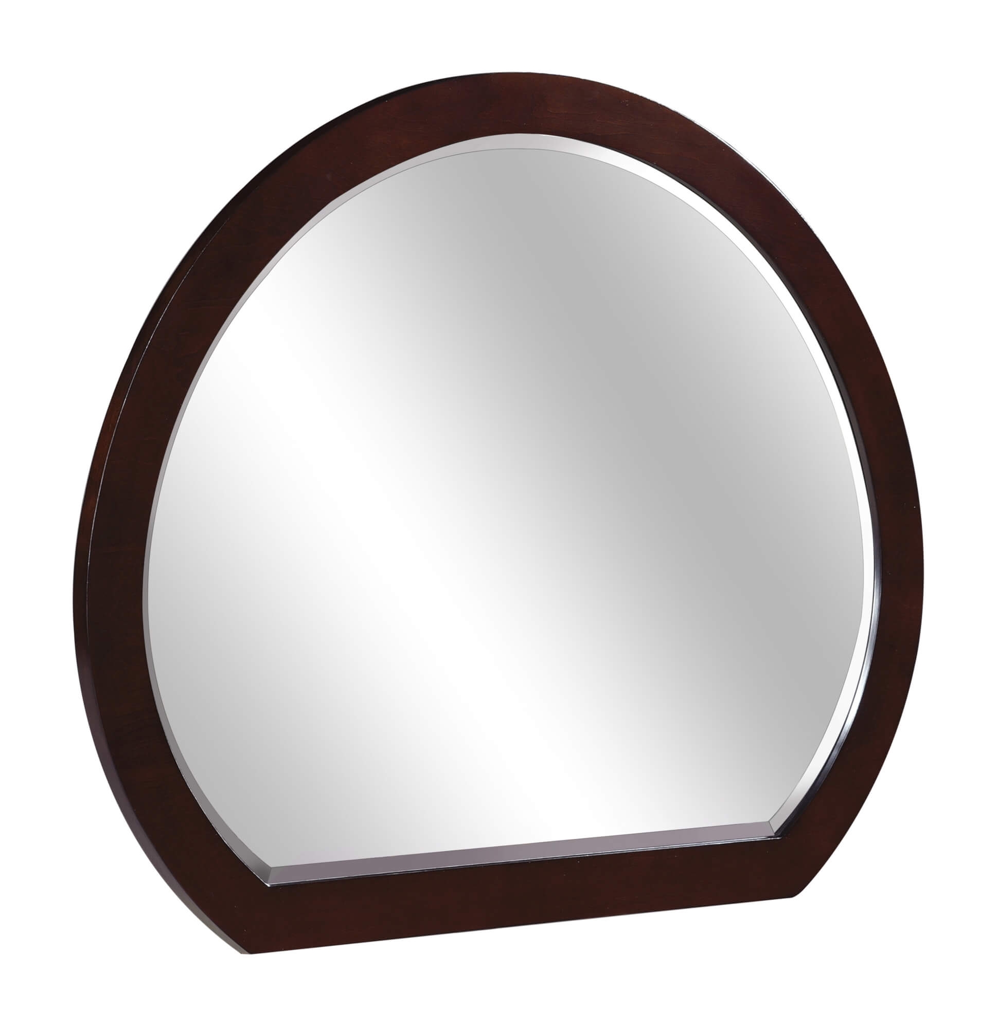 Lyric Wood/Wood Veneer Mirror