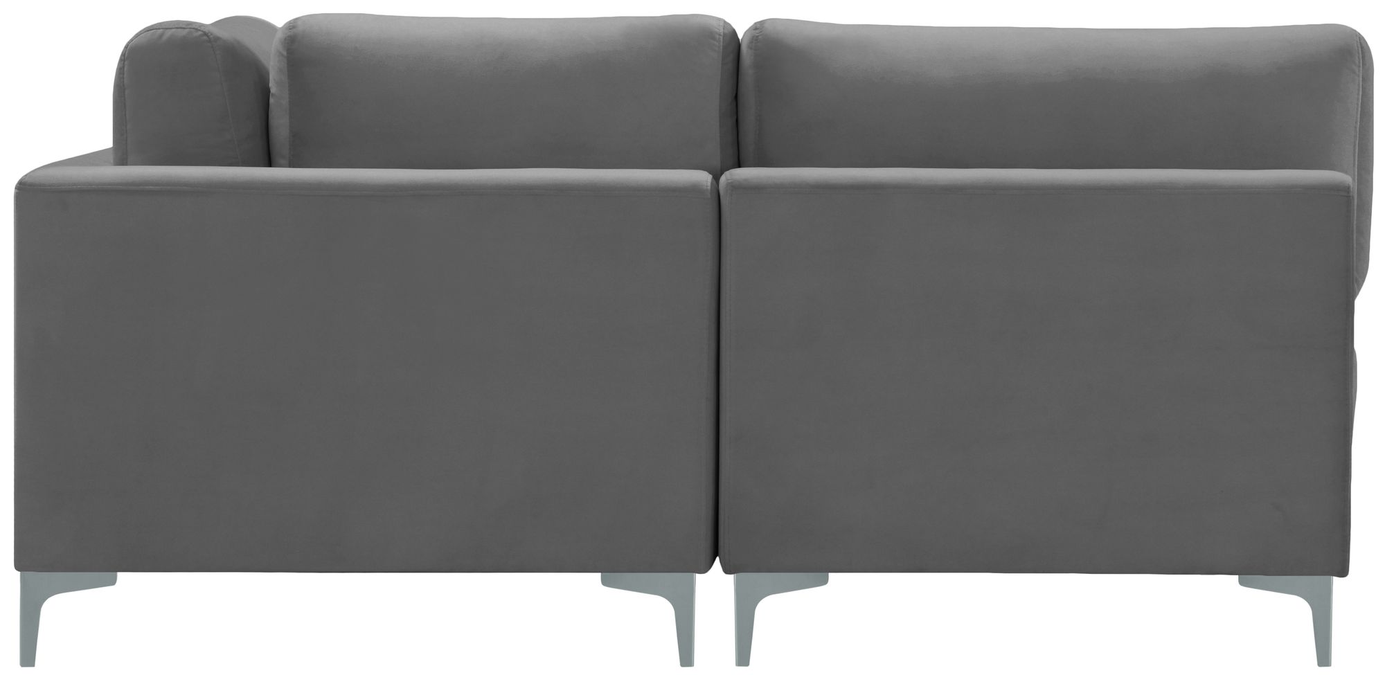 Julia 142" 6-Piece Velvet Modular U-Shape Sectional