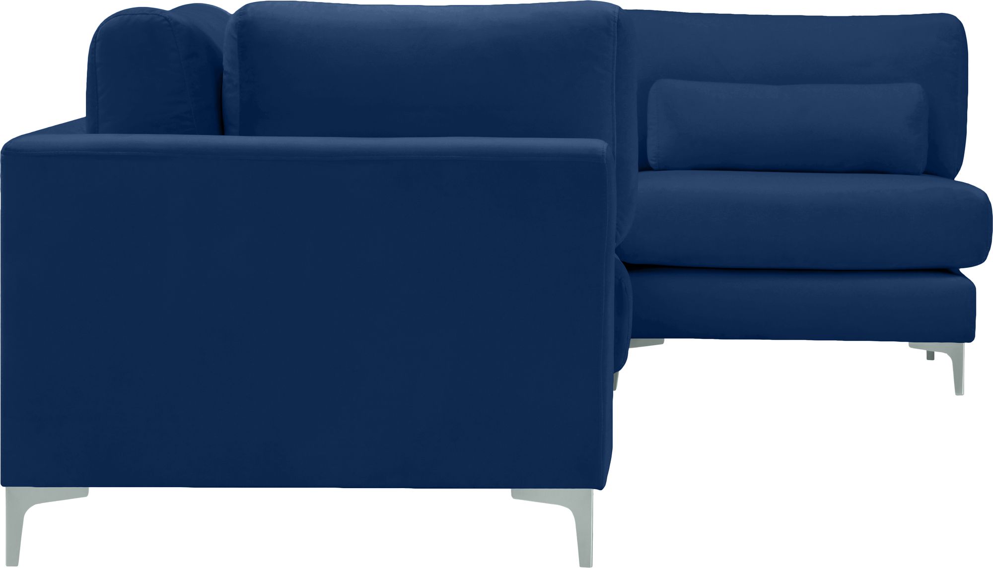 Julia 142" 5-Piece Velvet Modular Sectional