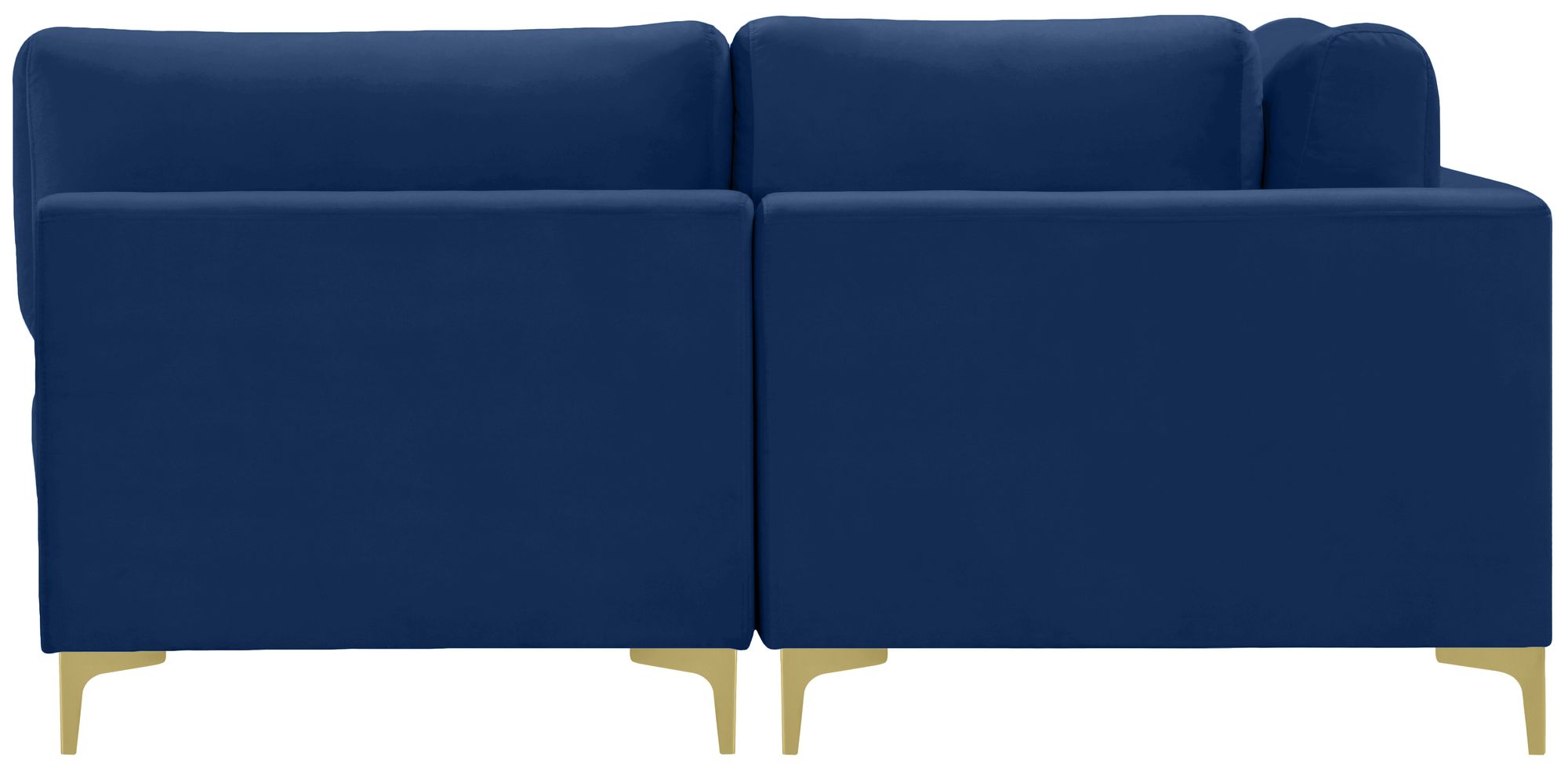 Julia 142" 5-Piece Velvet Modular Sectional