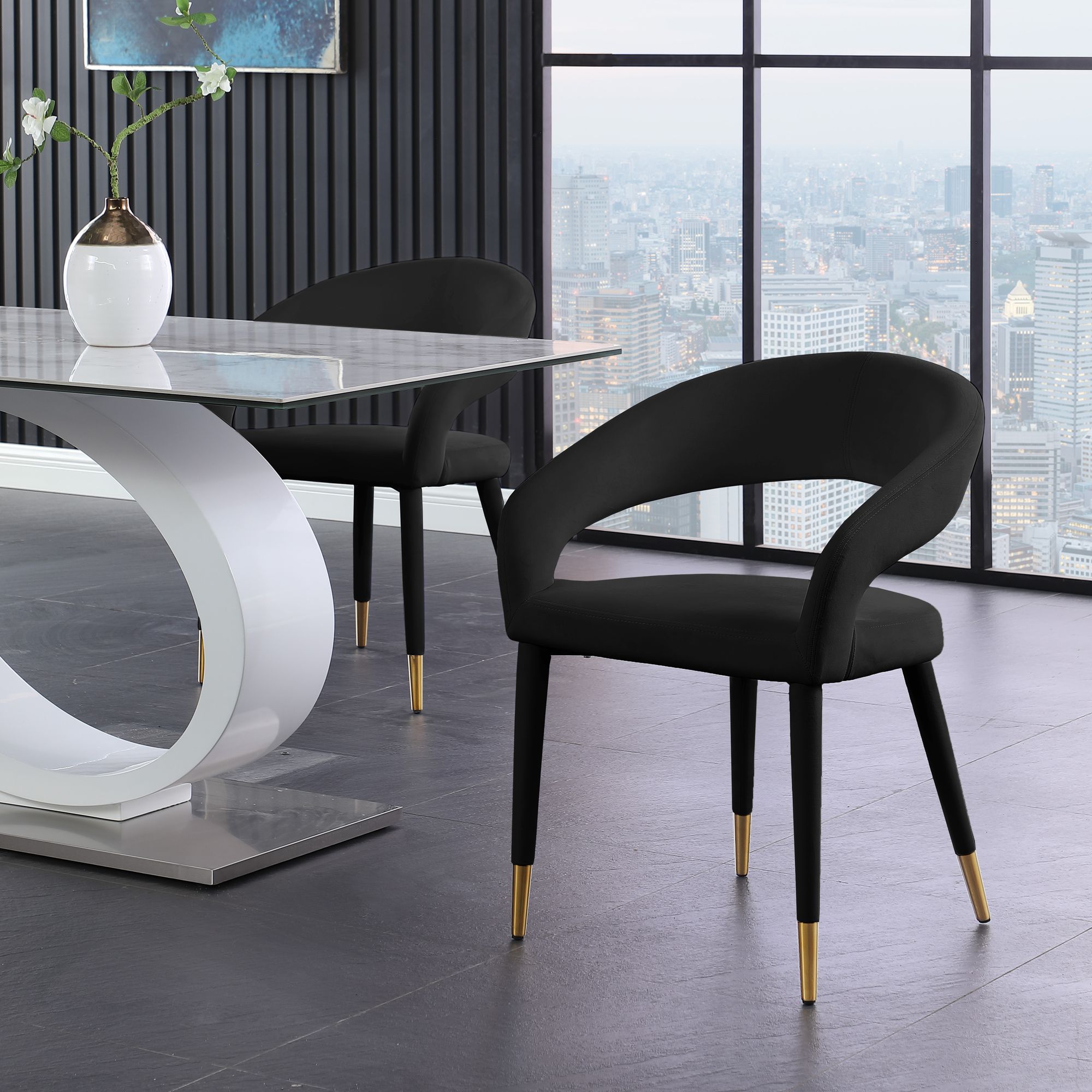 Destiny Velvet Dining Chair