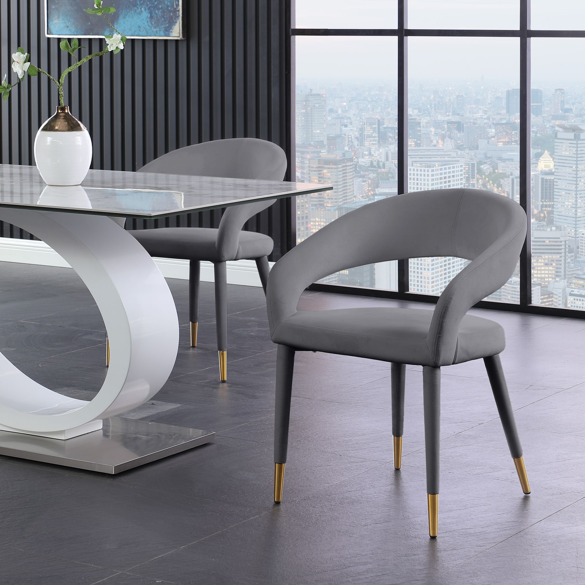 Destiny Velvet Dining Chair