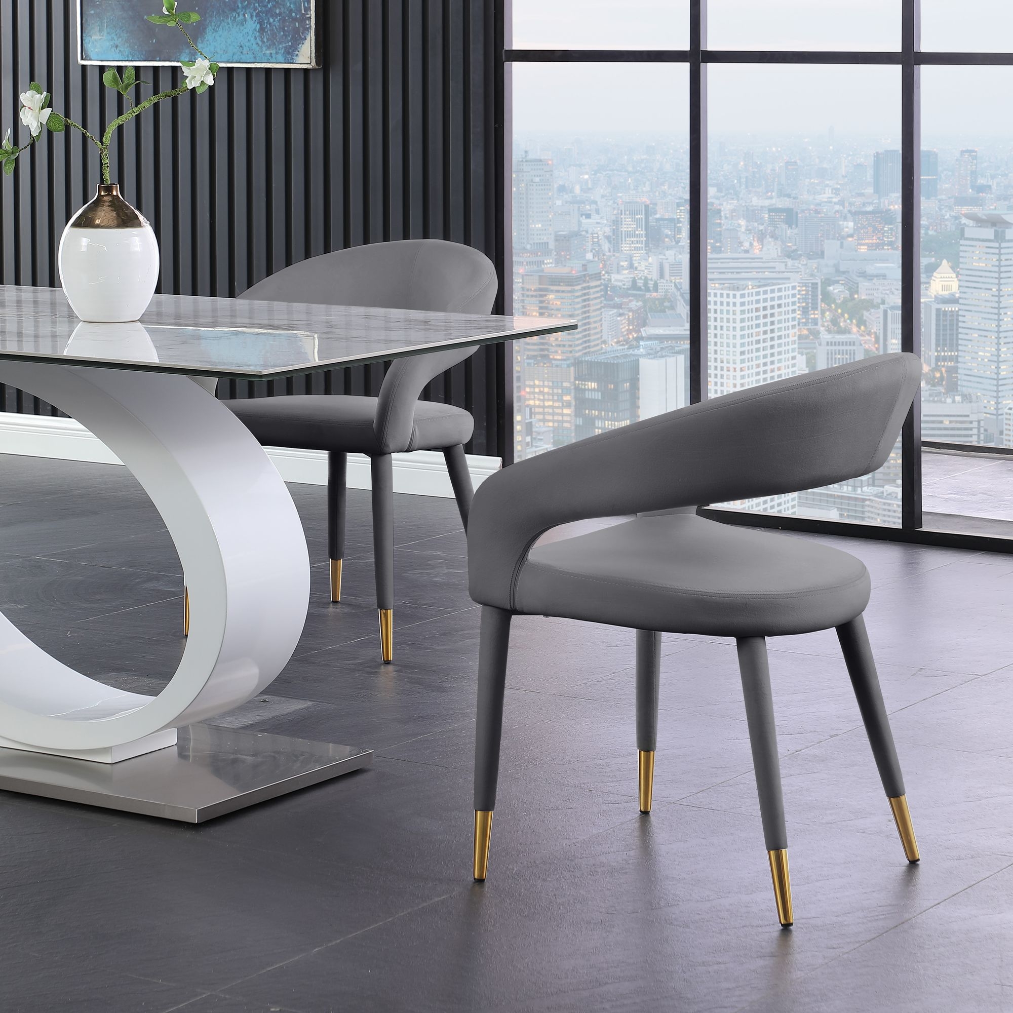 Destiny Velvet Dining Chair