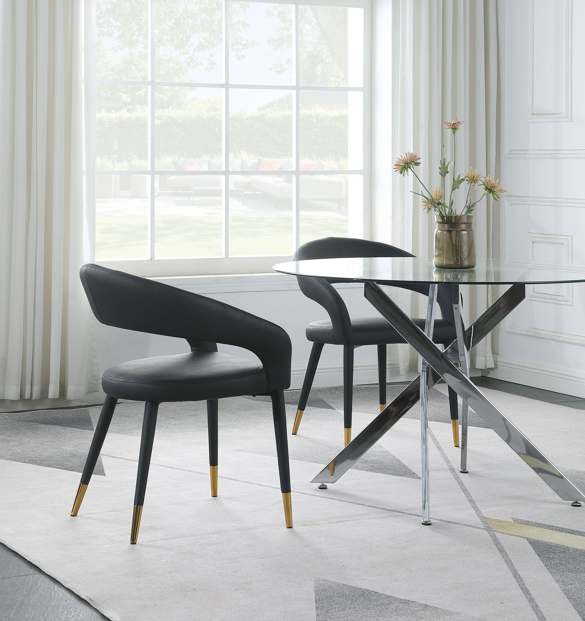 Destiny Faux Leather Dining Chair