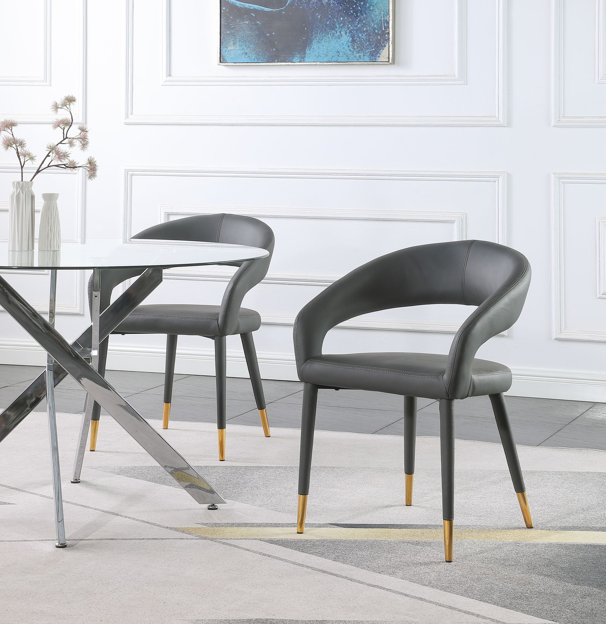 Destiny Faux Leather Dining Chair
