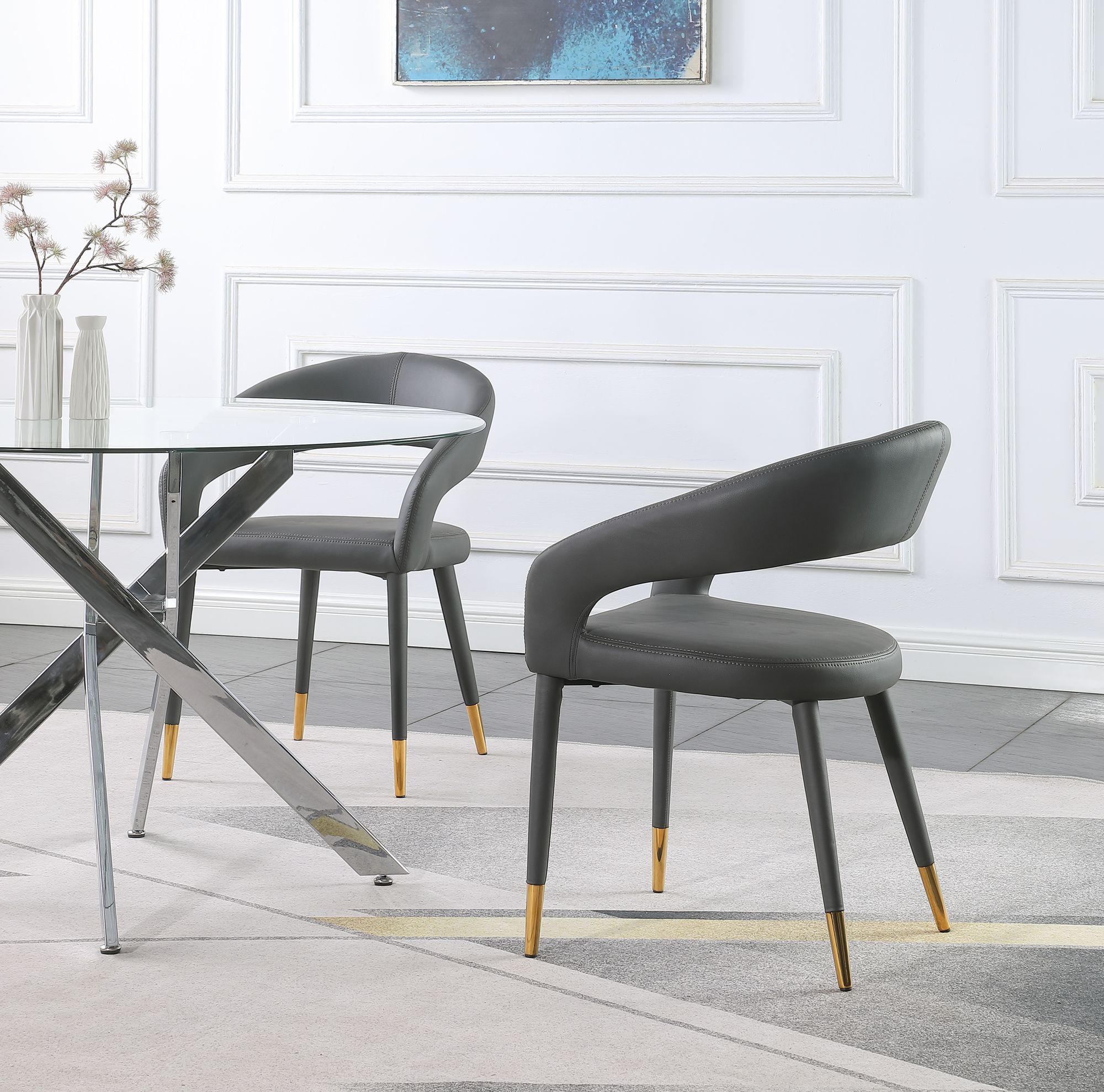 Destiny Faux Leather Dining Chair